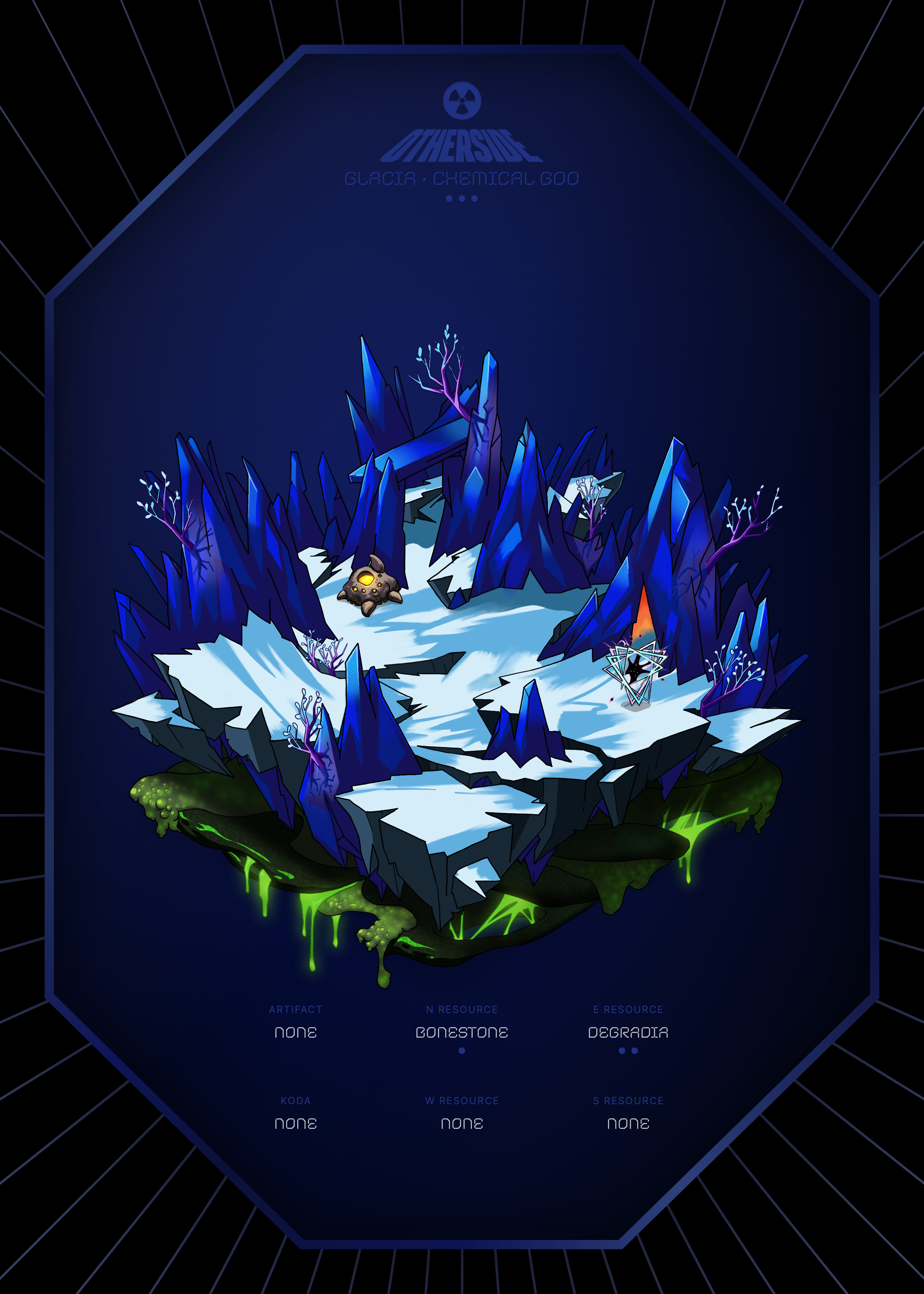 Otherdeed #11304 — Glacia