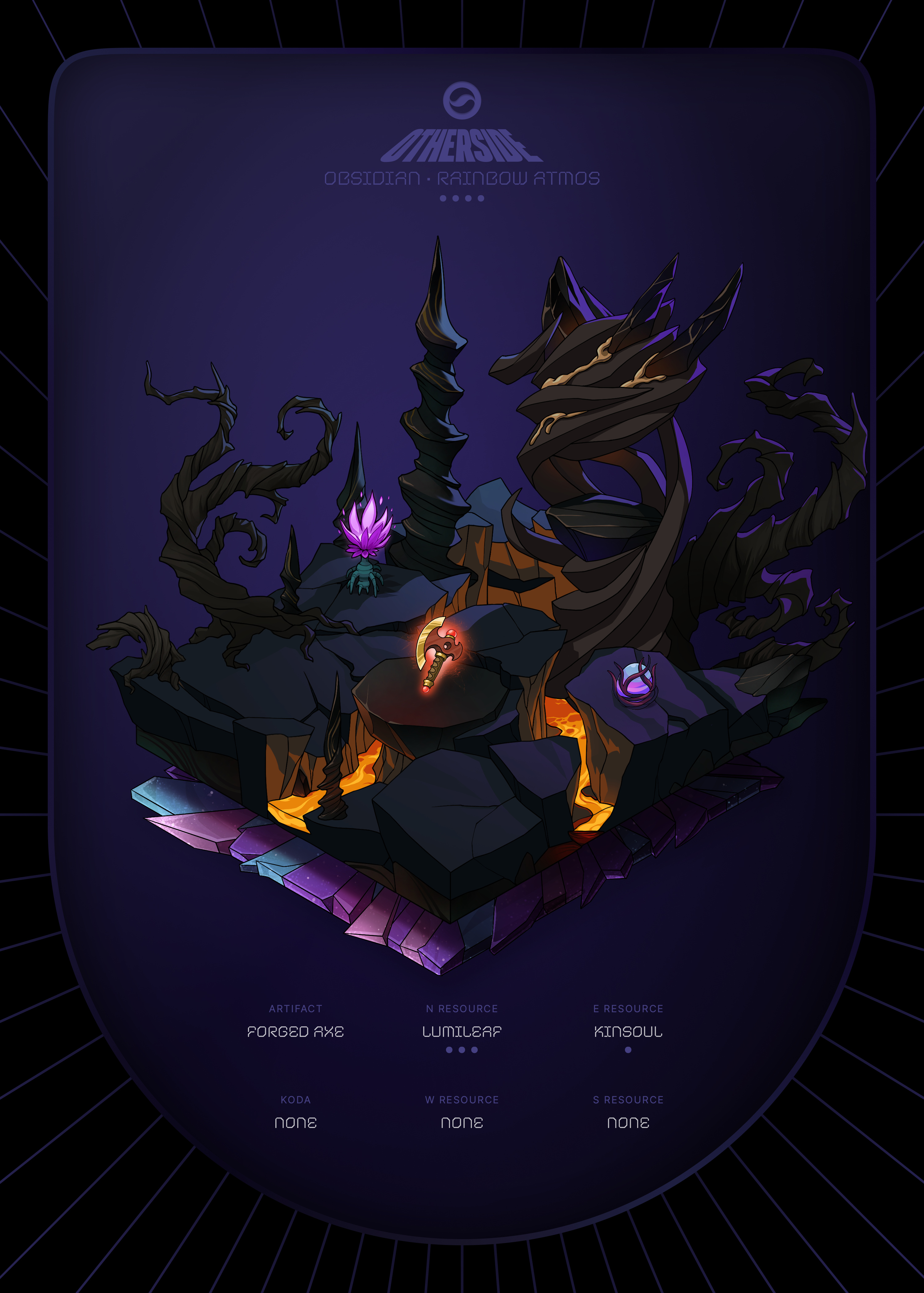 Otherdeed #83000 — Obsidian