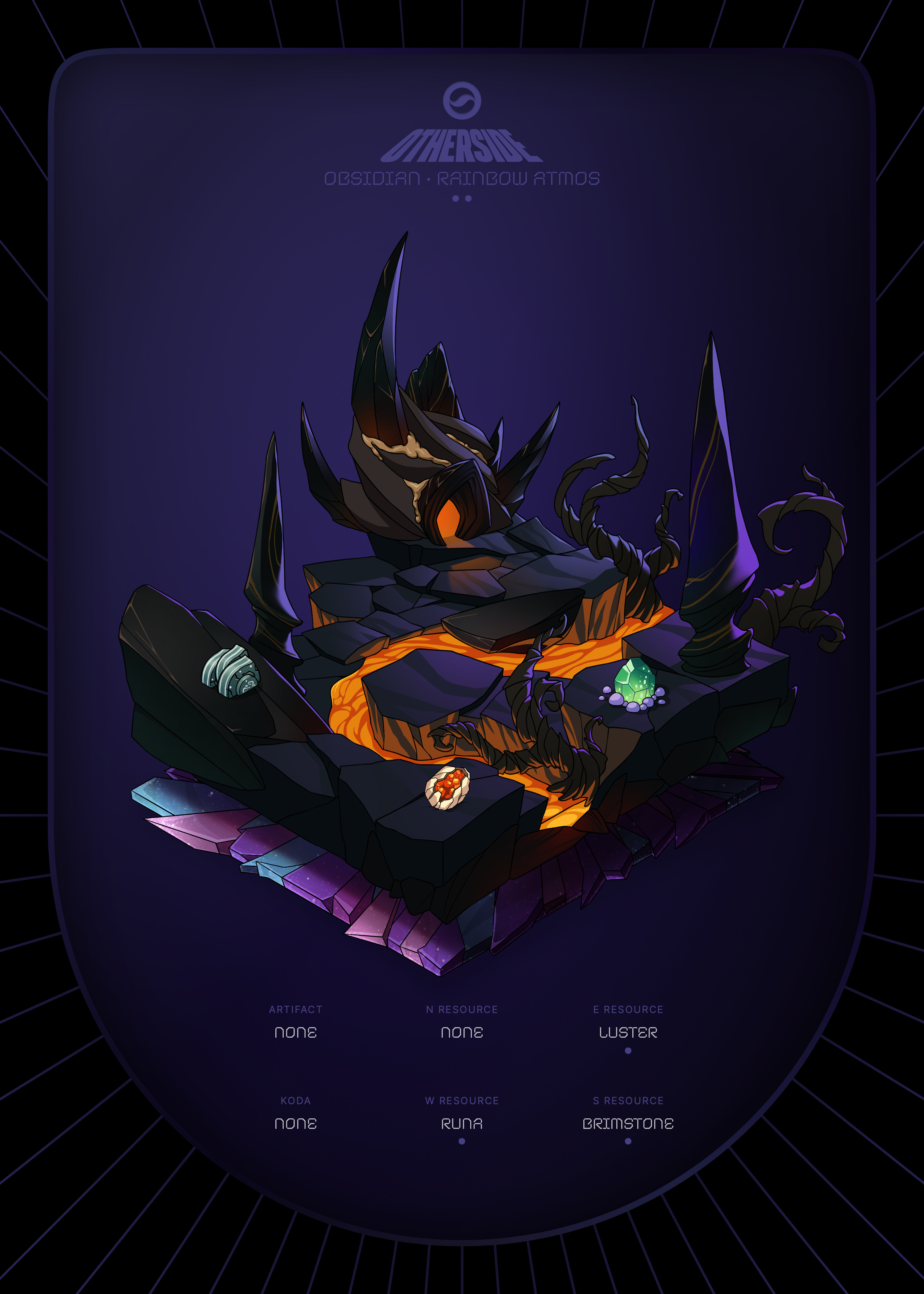 Otherdeed #67620 — Obsidian