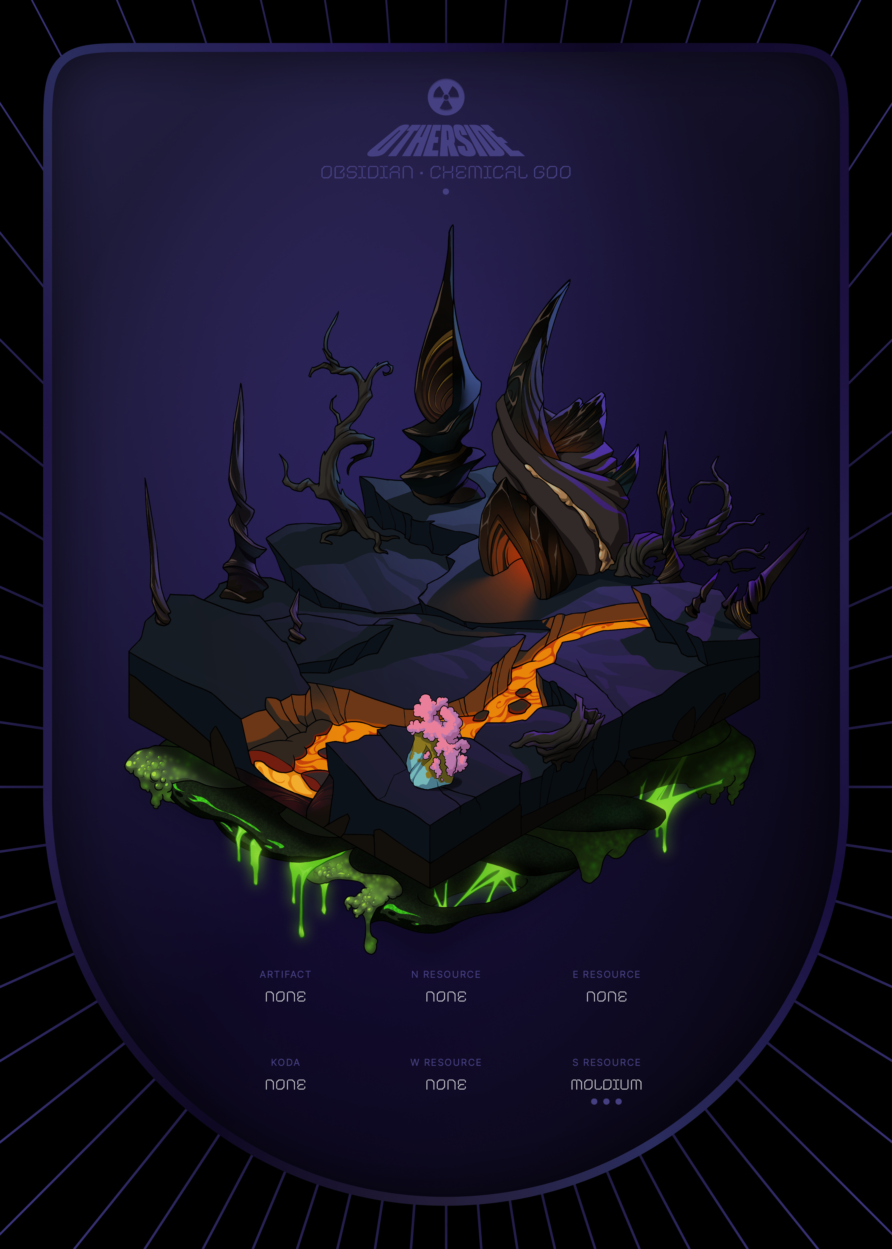 Otherdeed #20904 — Obsidian
