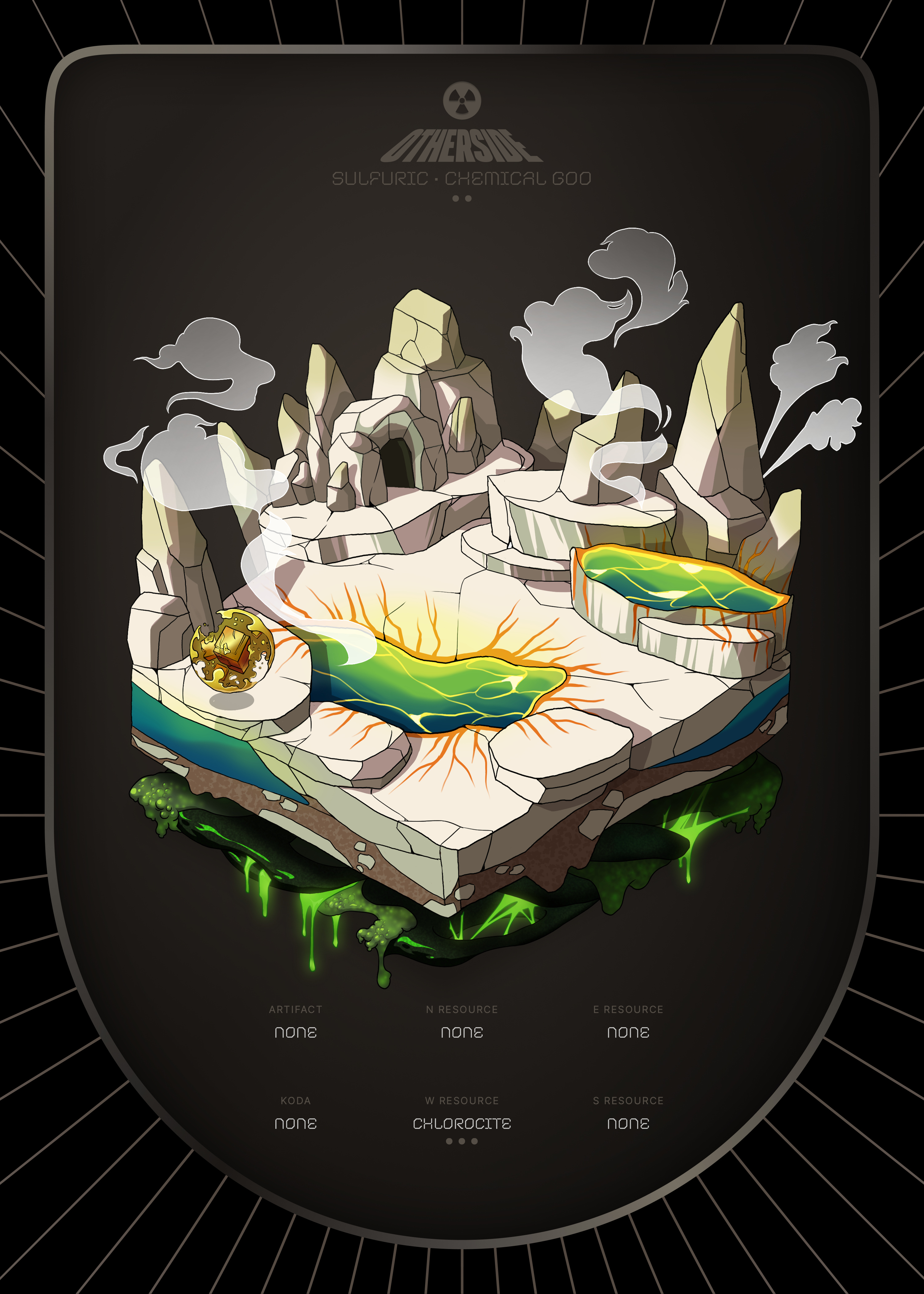 Otherdeed #10866 — Sulfuric
