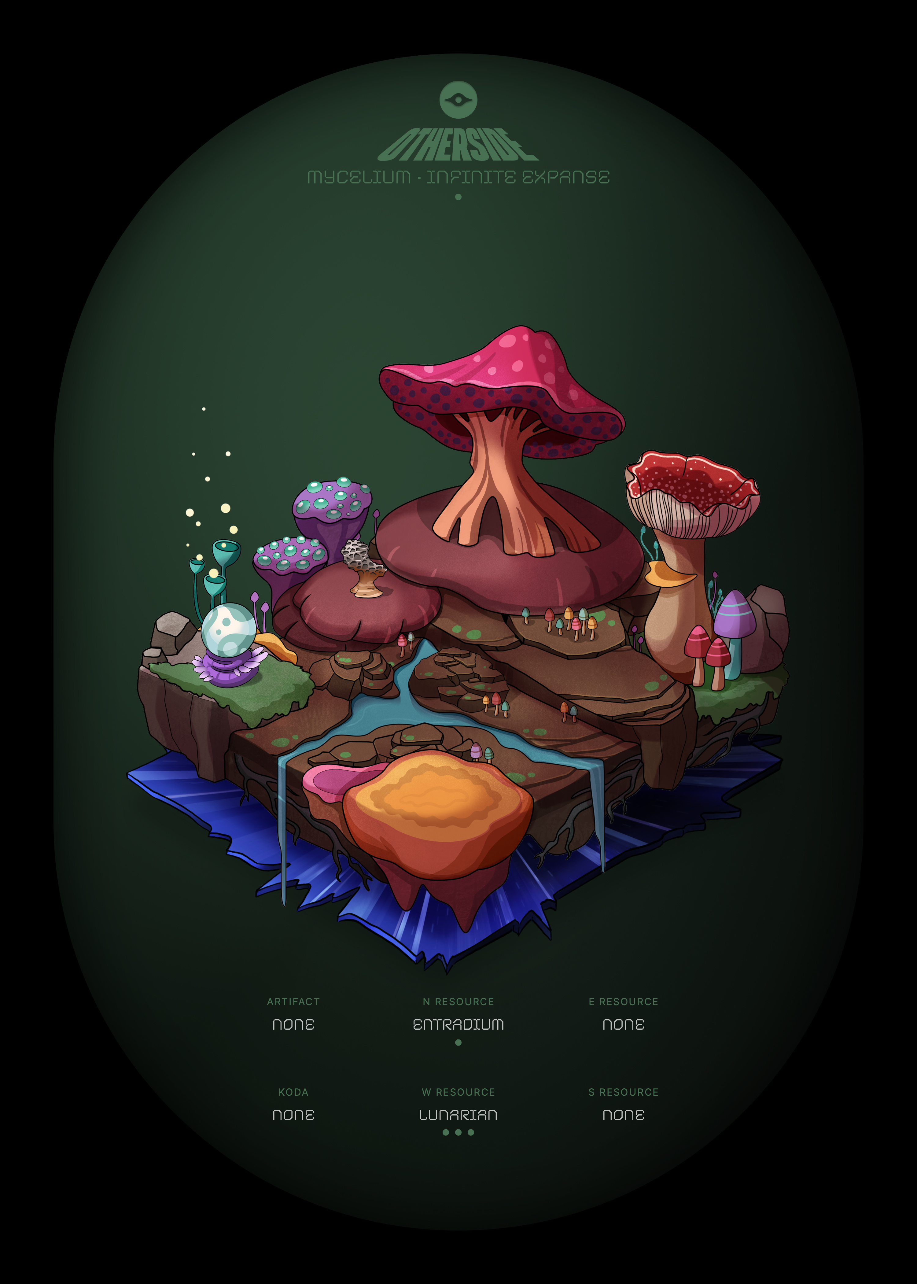Otherdeed #55264 — Mycelium