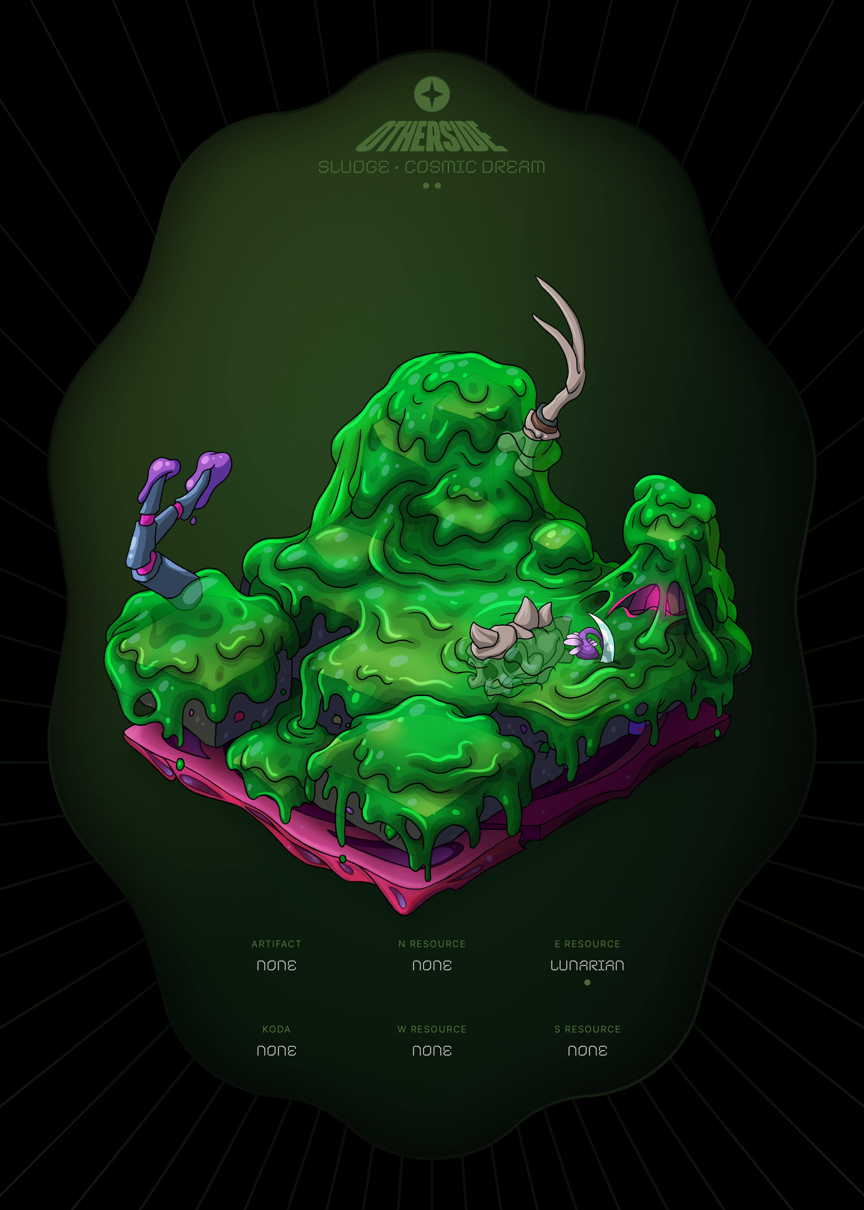 Otherdeed #91865 — Sludge
