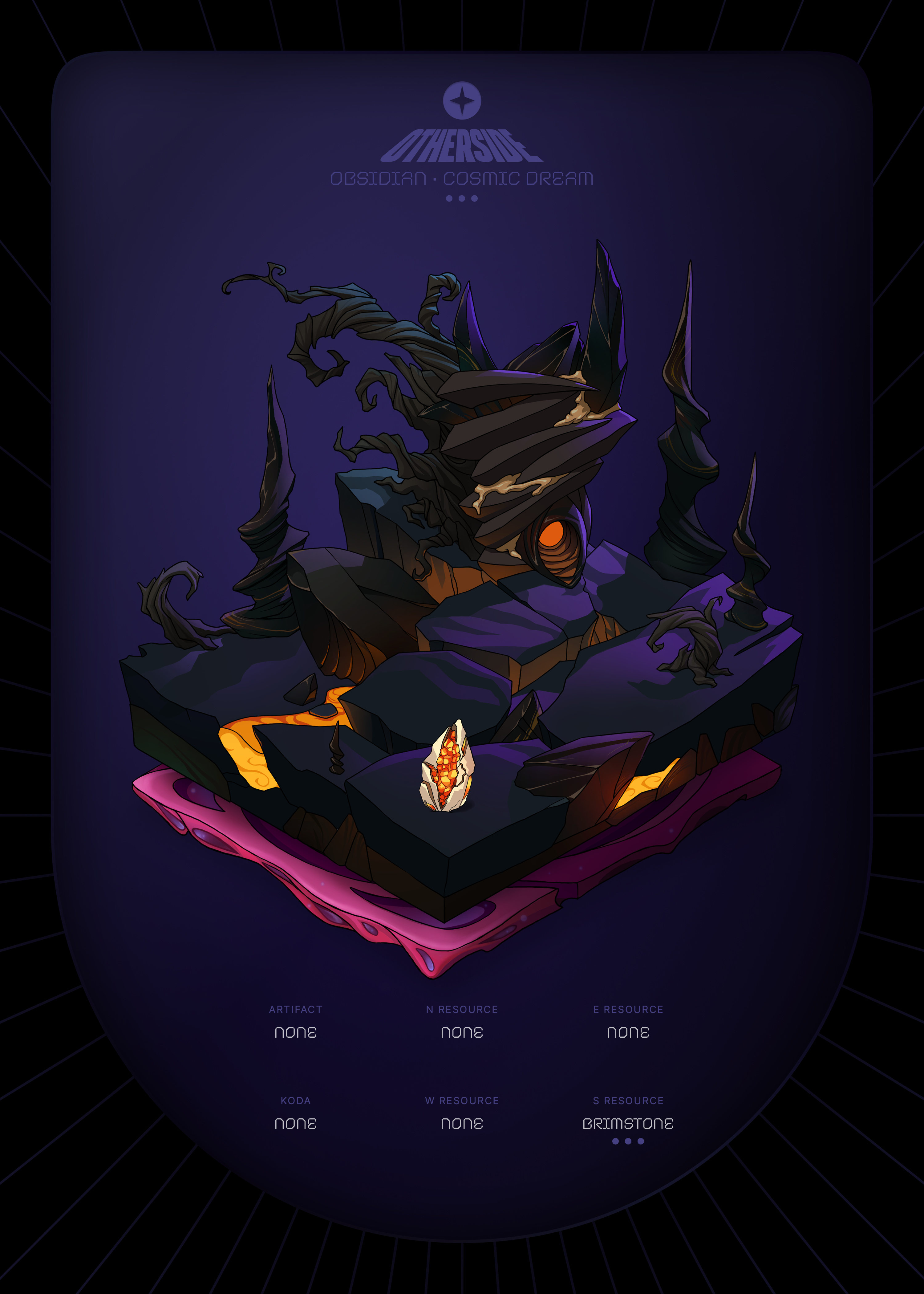 Otherdeed #95981 — Obsidian