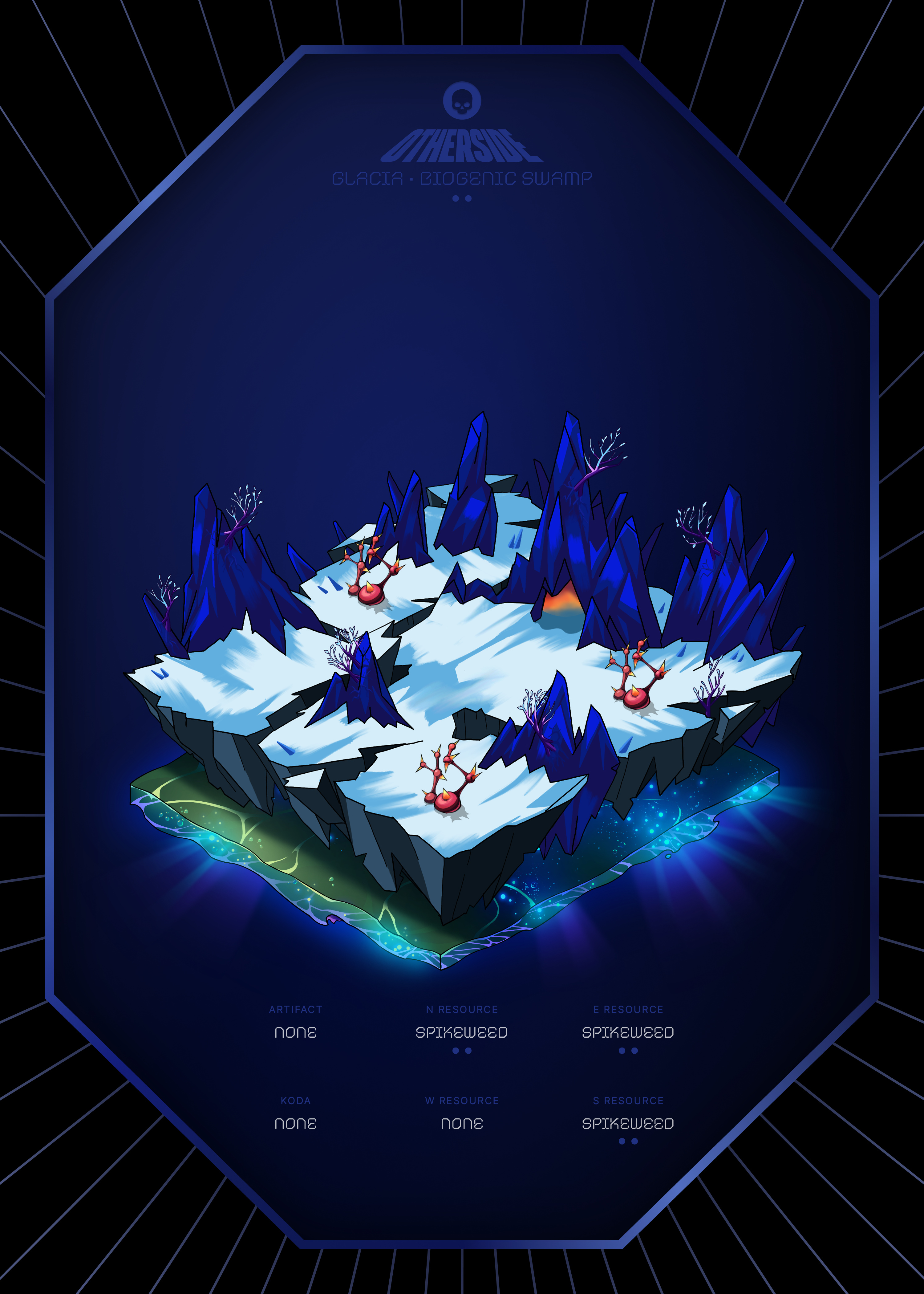 Otherdeed #2827 — Glacia