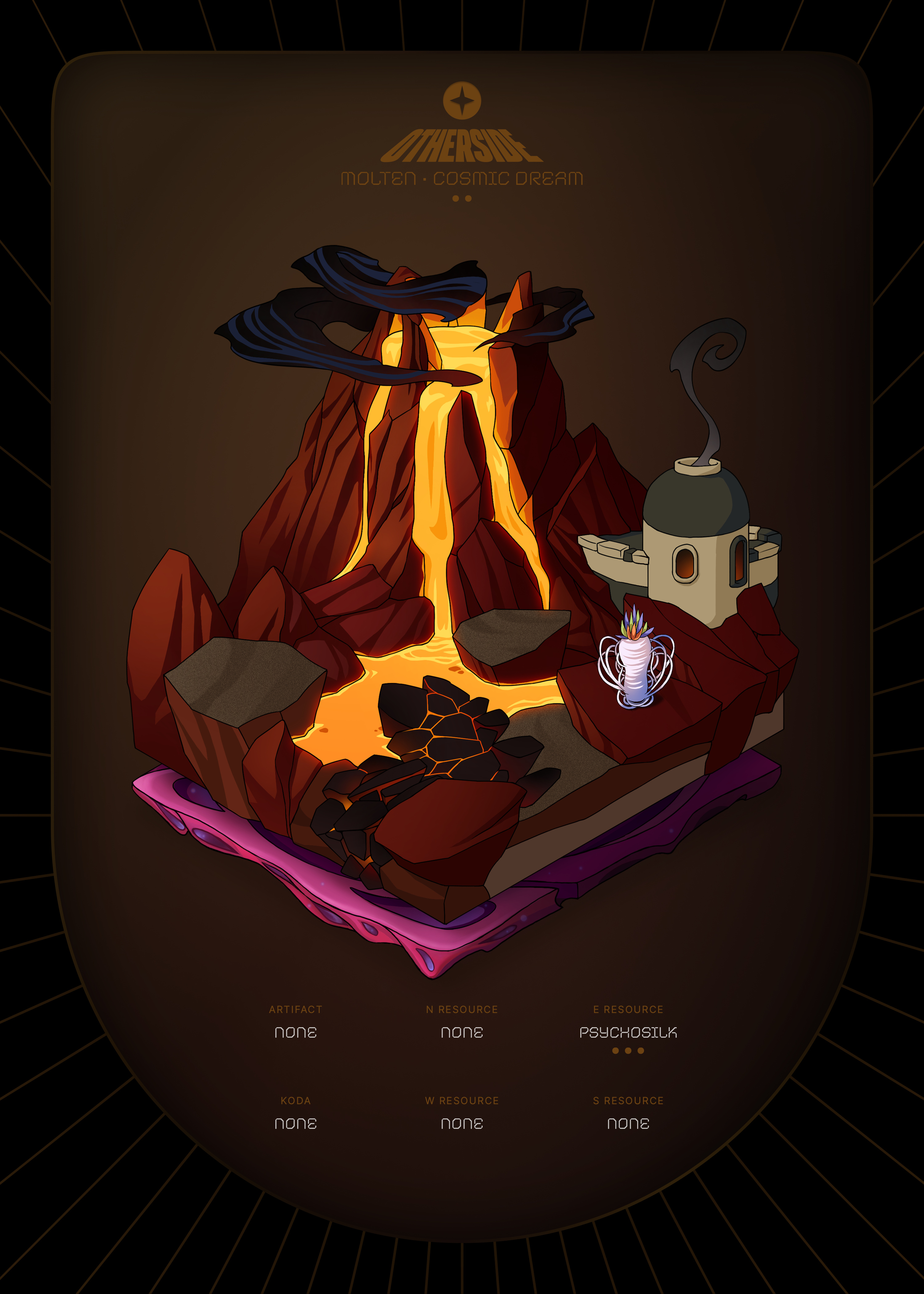 Otherdeed #33487 — Molten