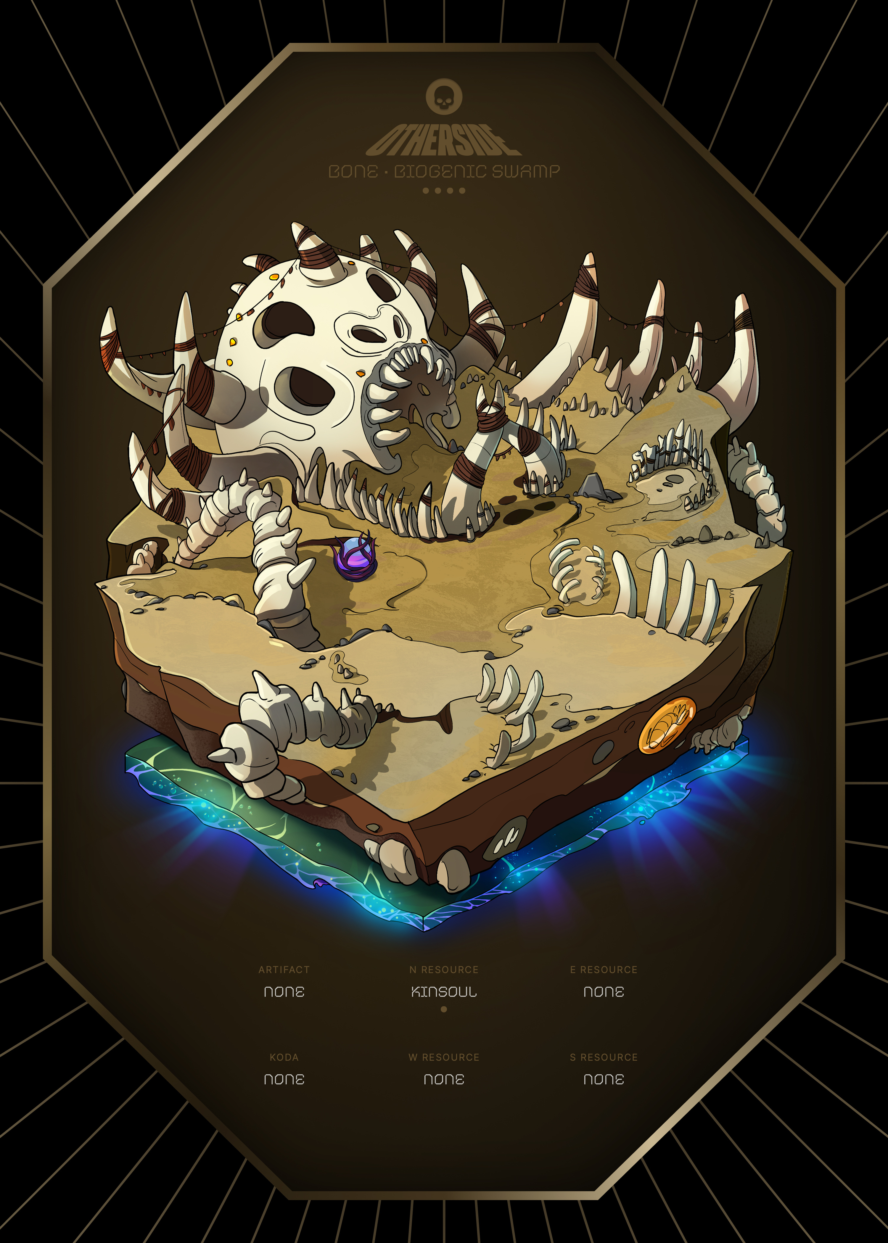 Otherdeed #5837 — Bone