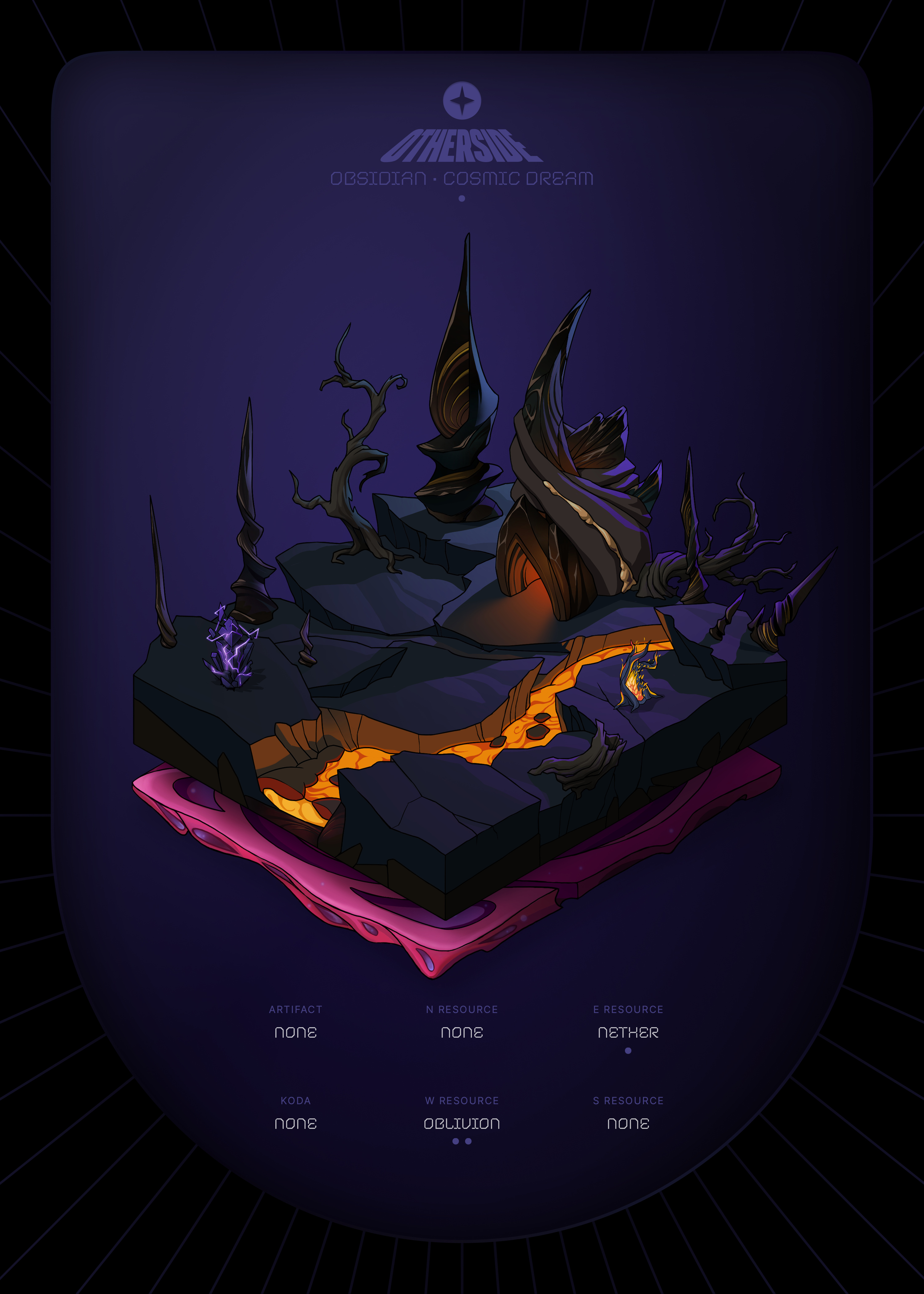 Otherdeed #32078 — Obsidian