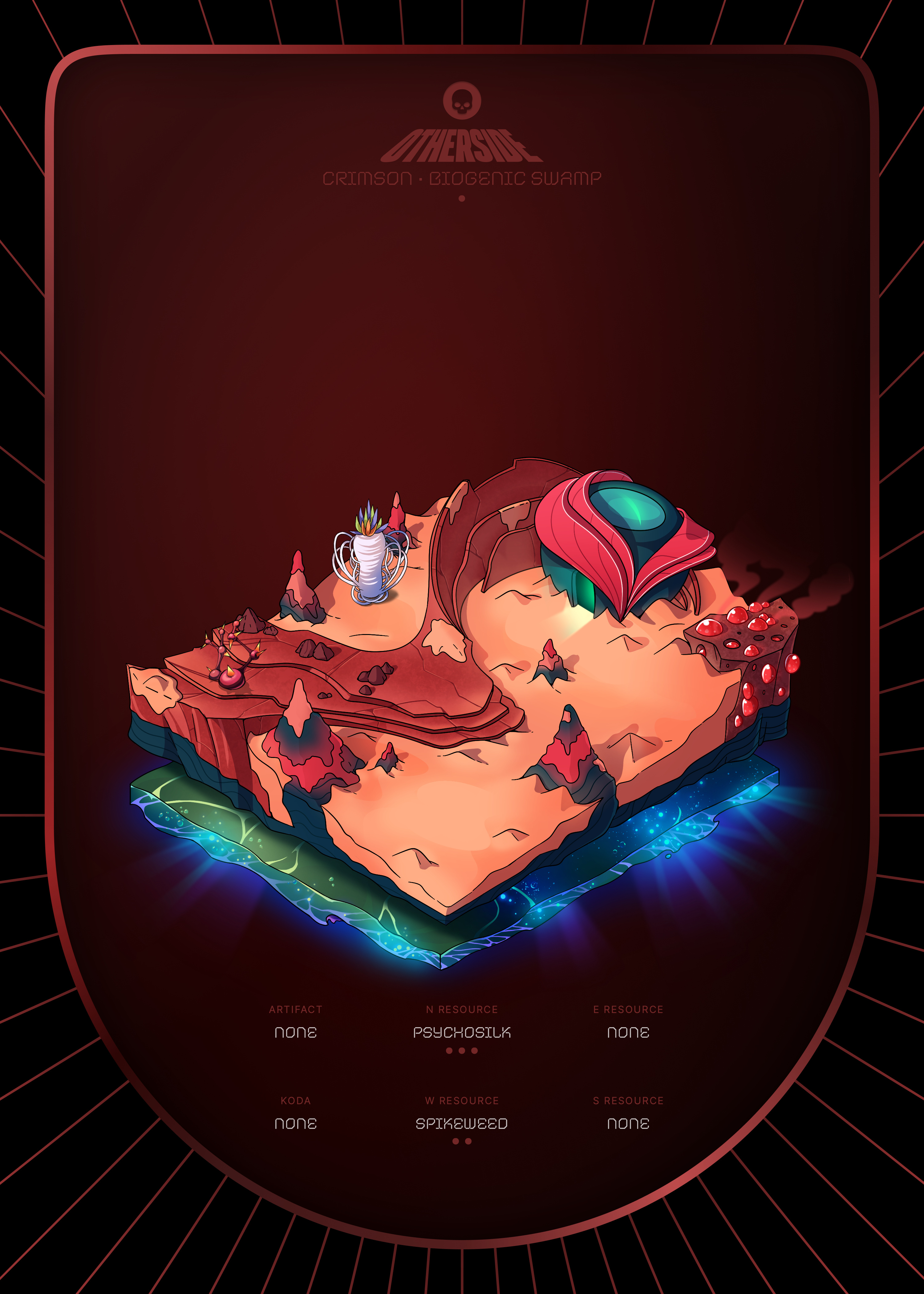 Otherdeed #506 — Crimson