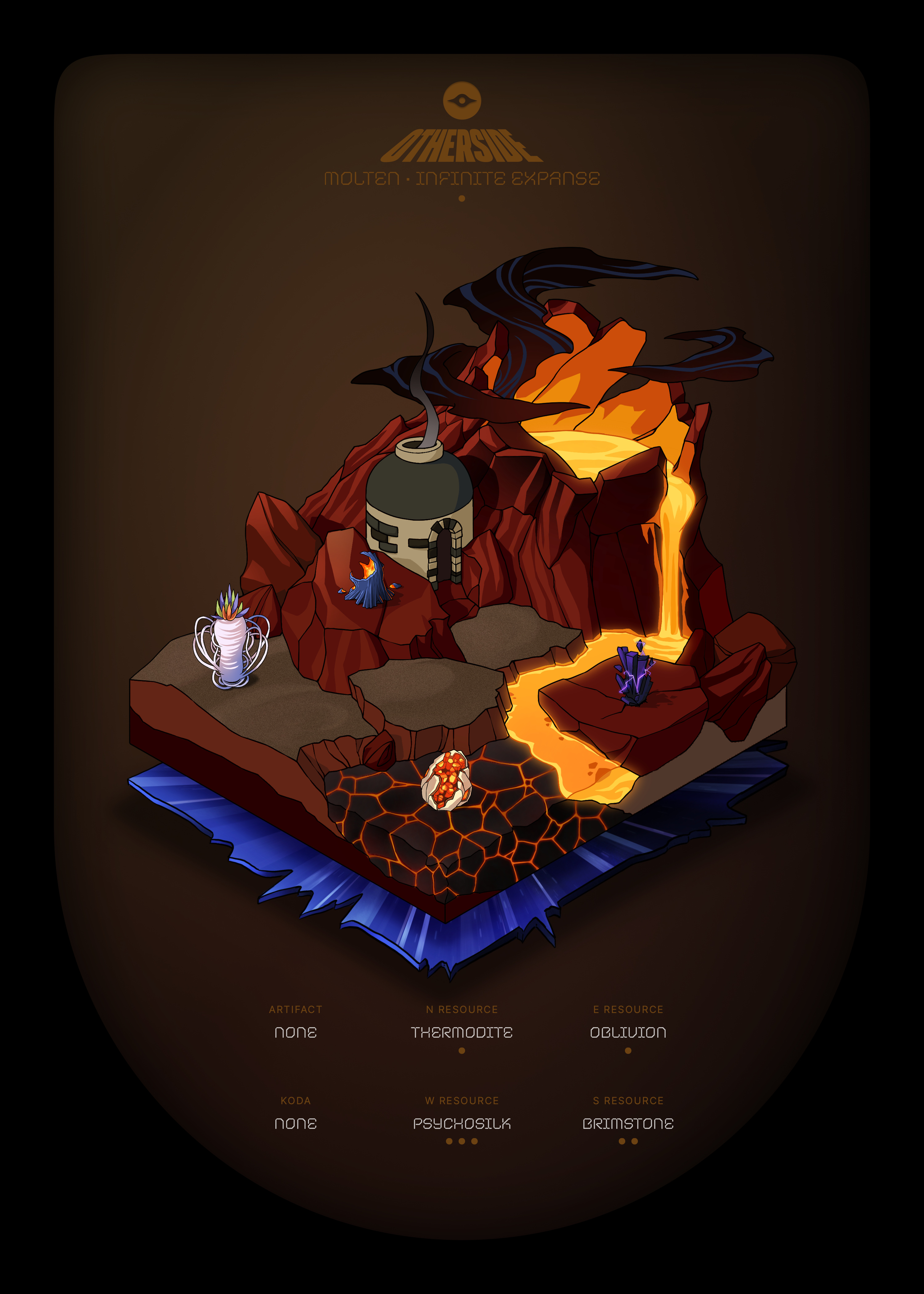 Otherdeed #42333 — Molten
