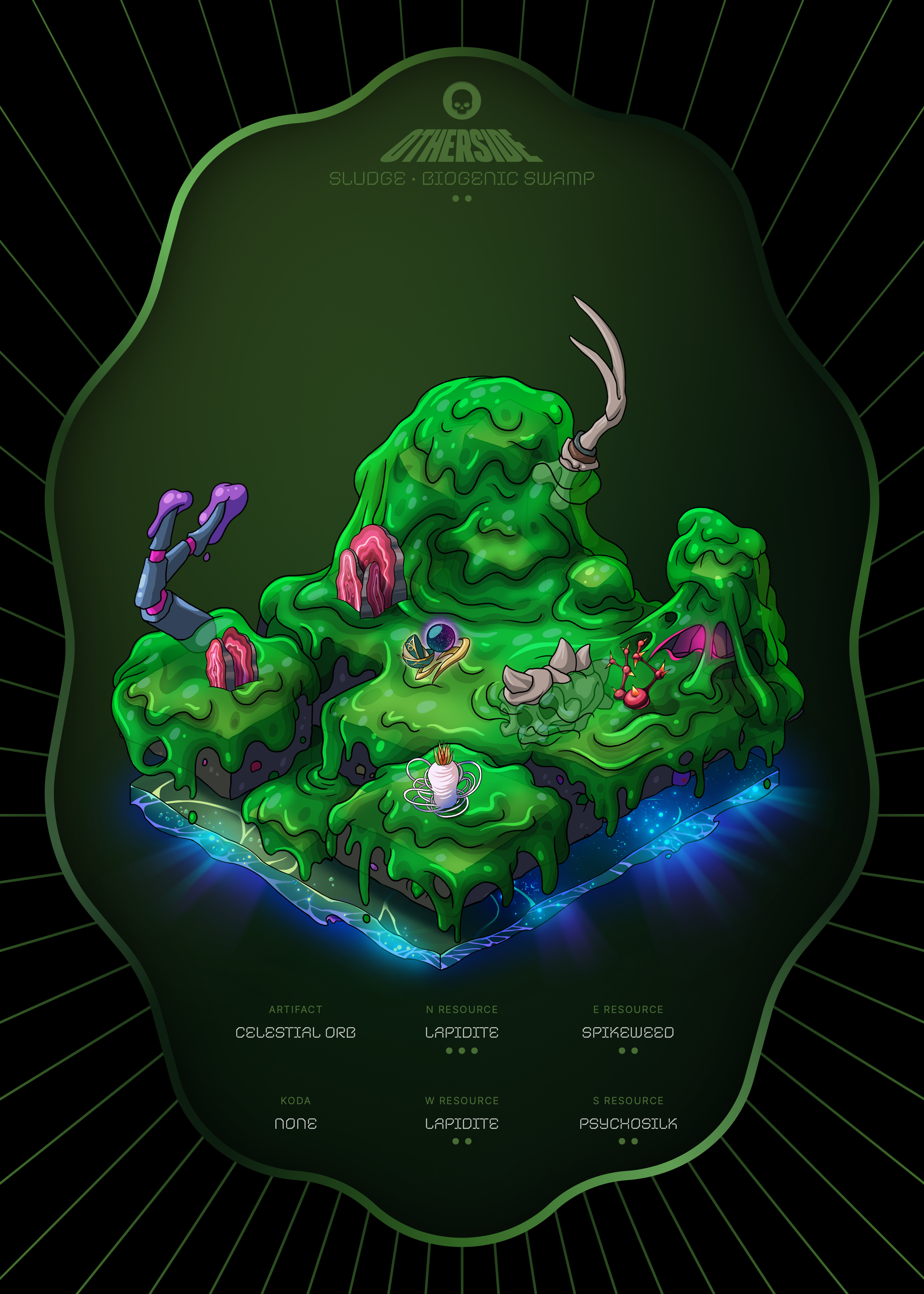 Otherdeed #7070 — Sludge