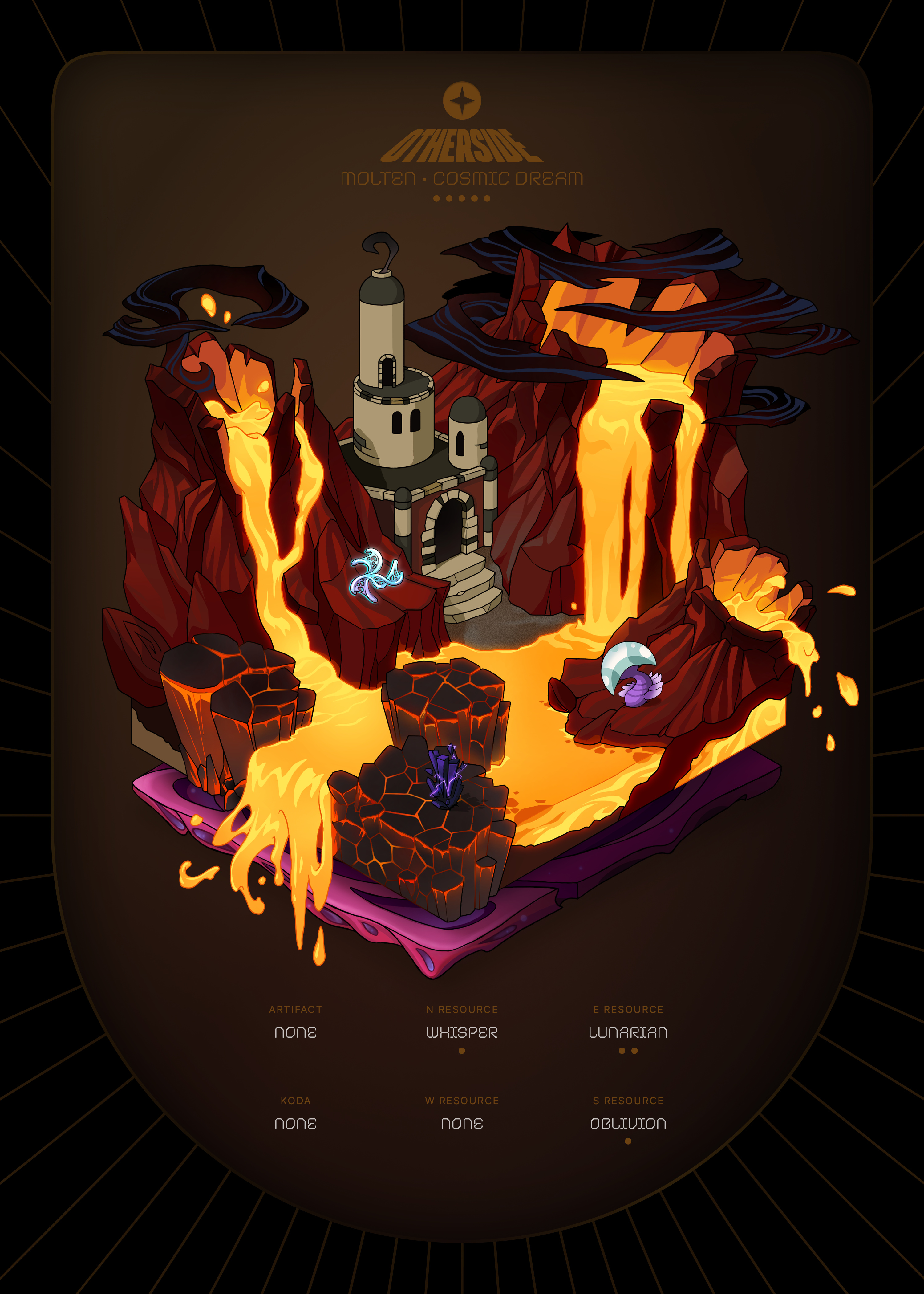 Otherdeed #35319 — Molten
