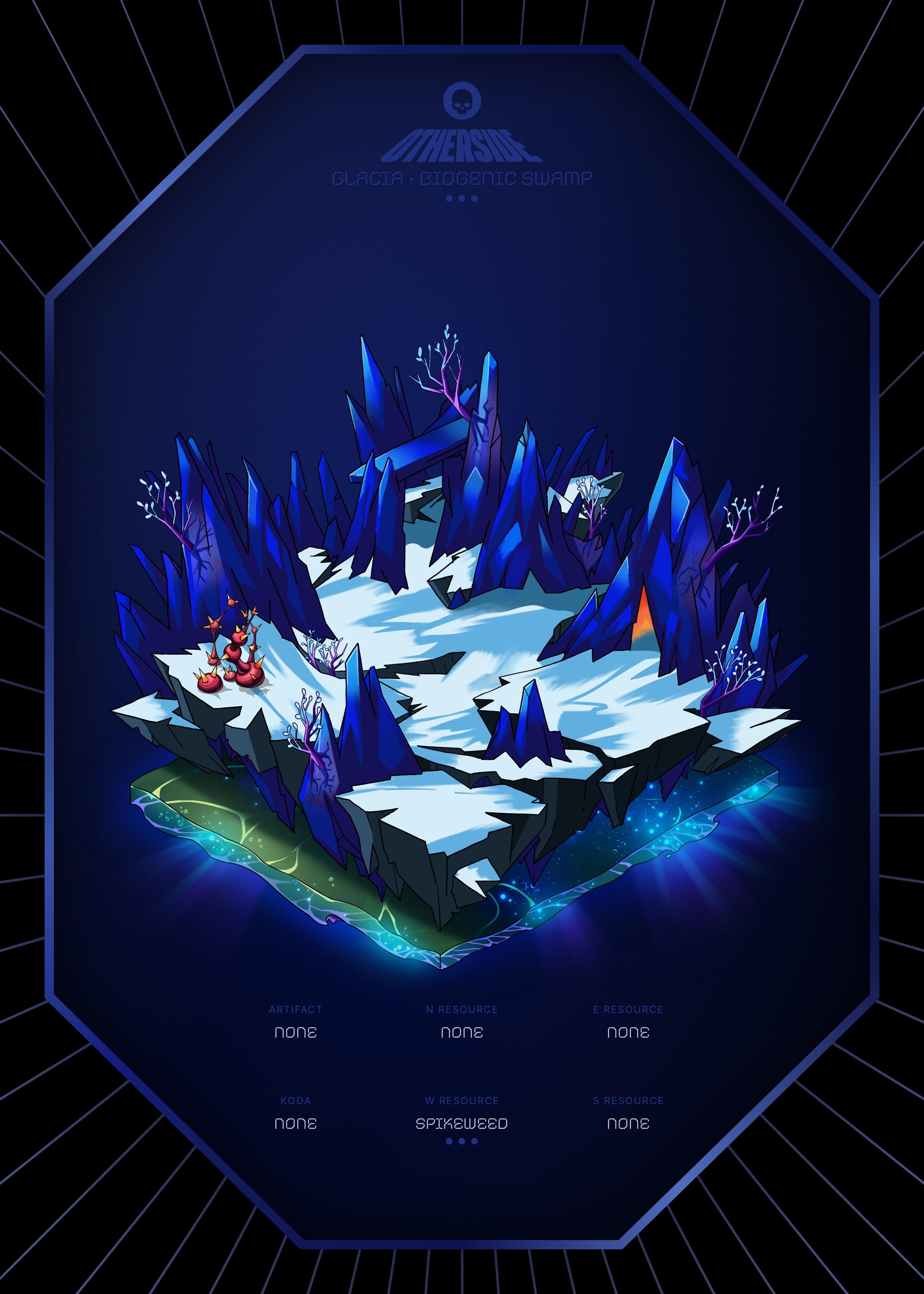 Otherdeed #9016 — Glacia