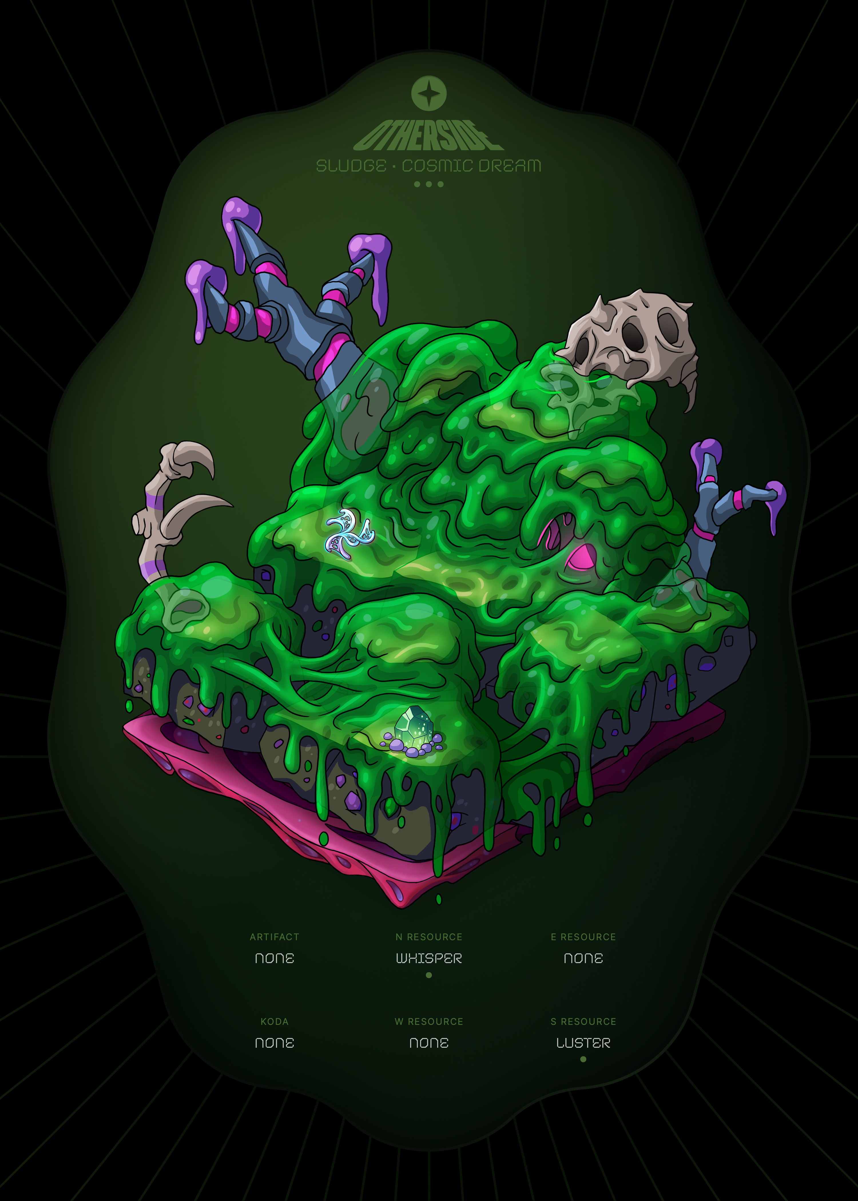 Otherdeed #93732 — Sludge