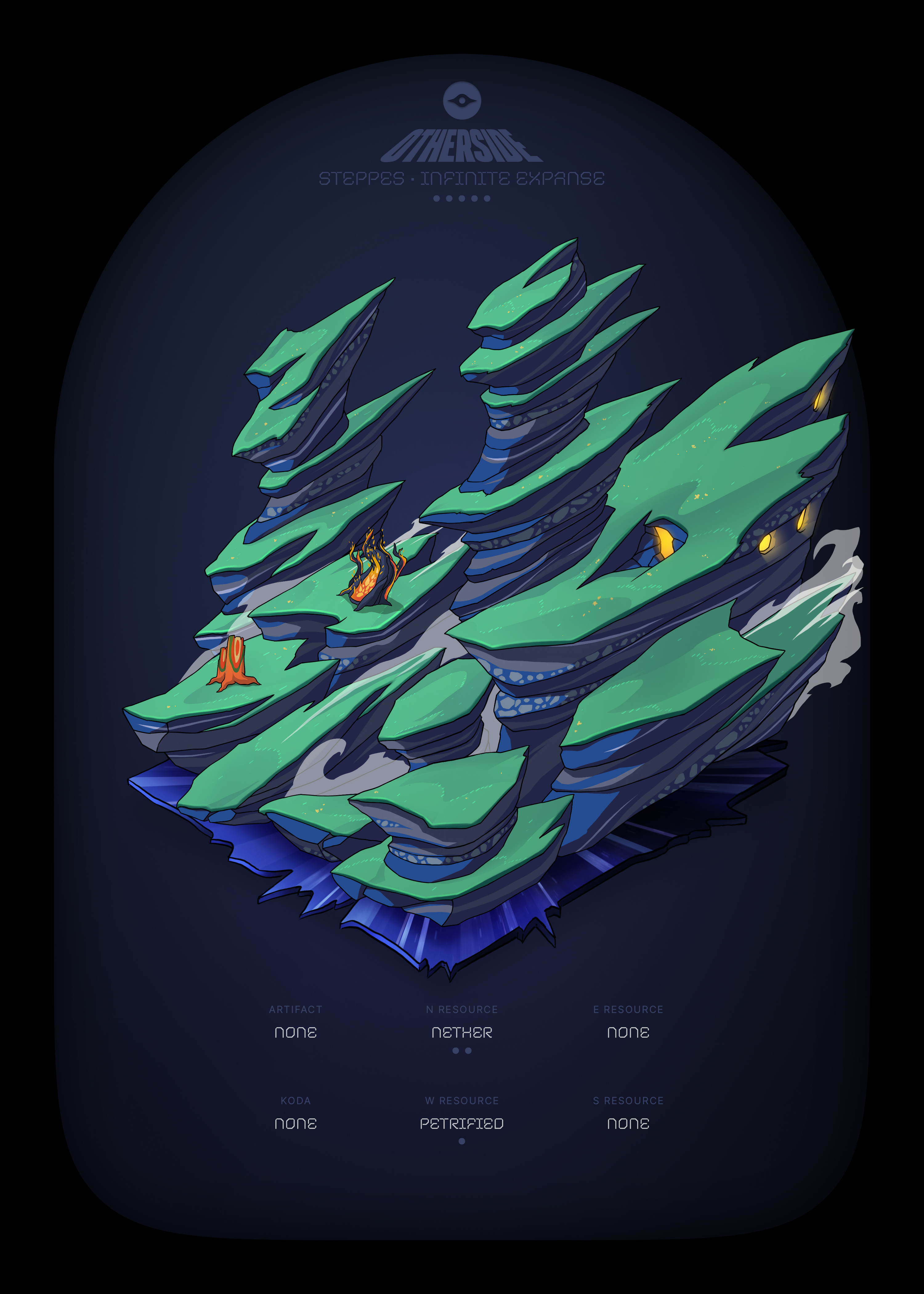 Otherdeed #43016 — Steppes