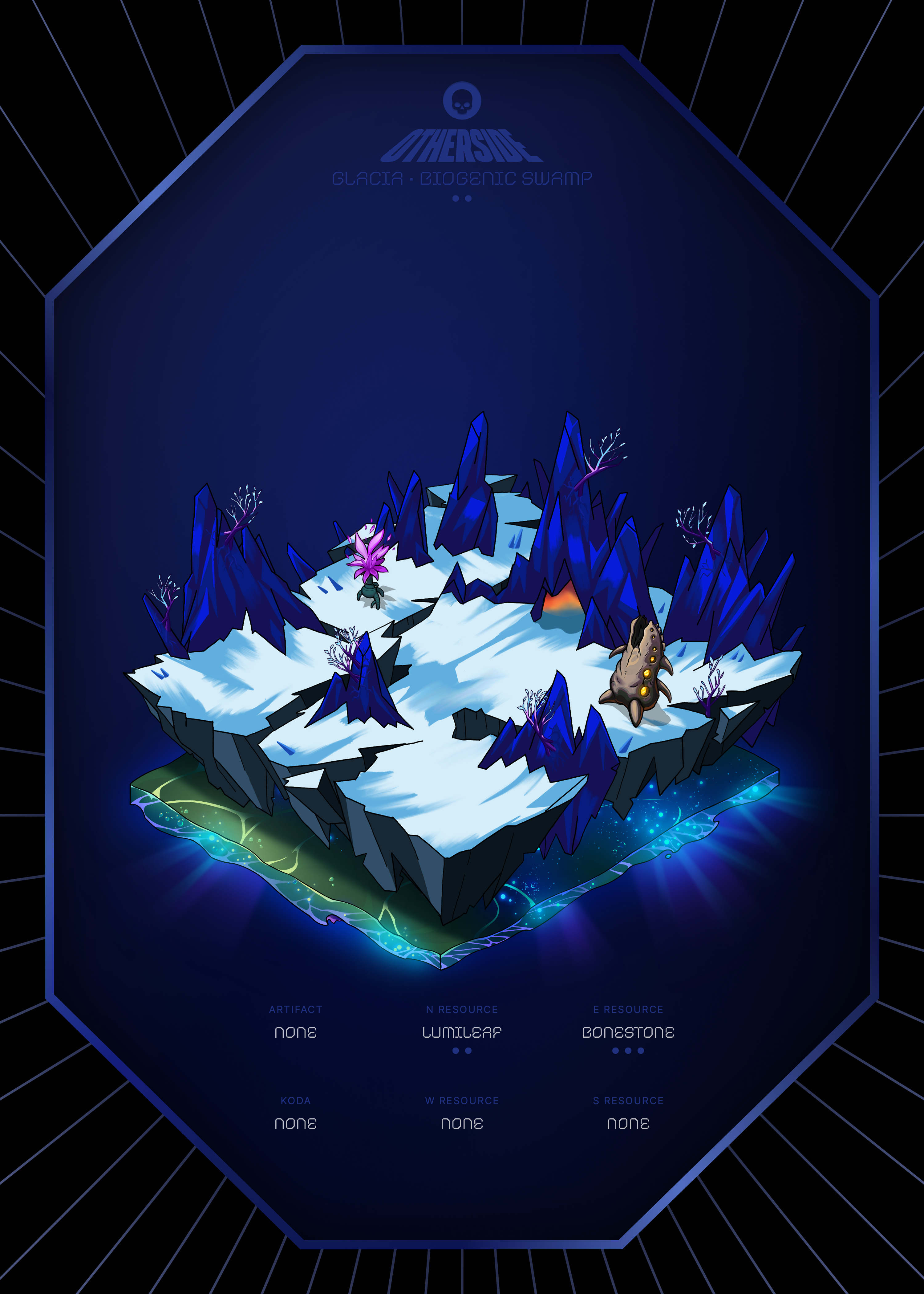 Otherdeed #6080 — Glacia