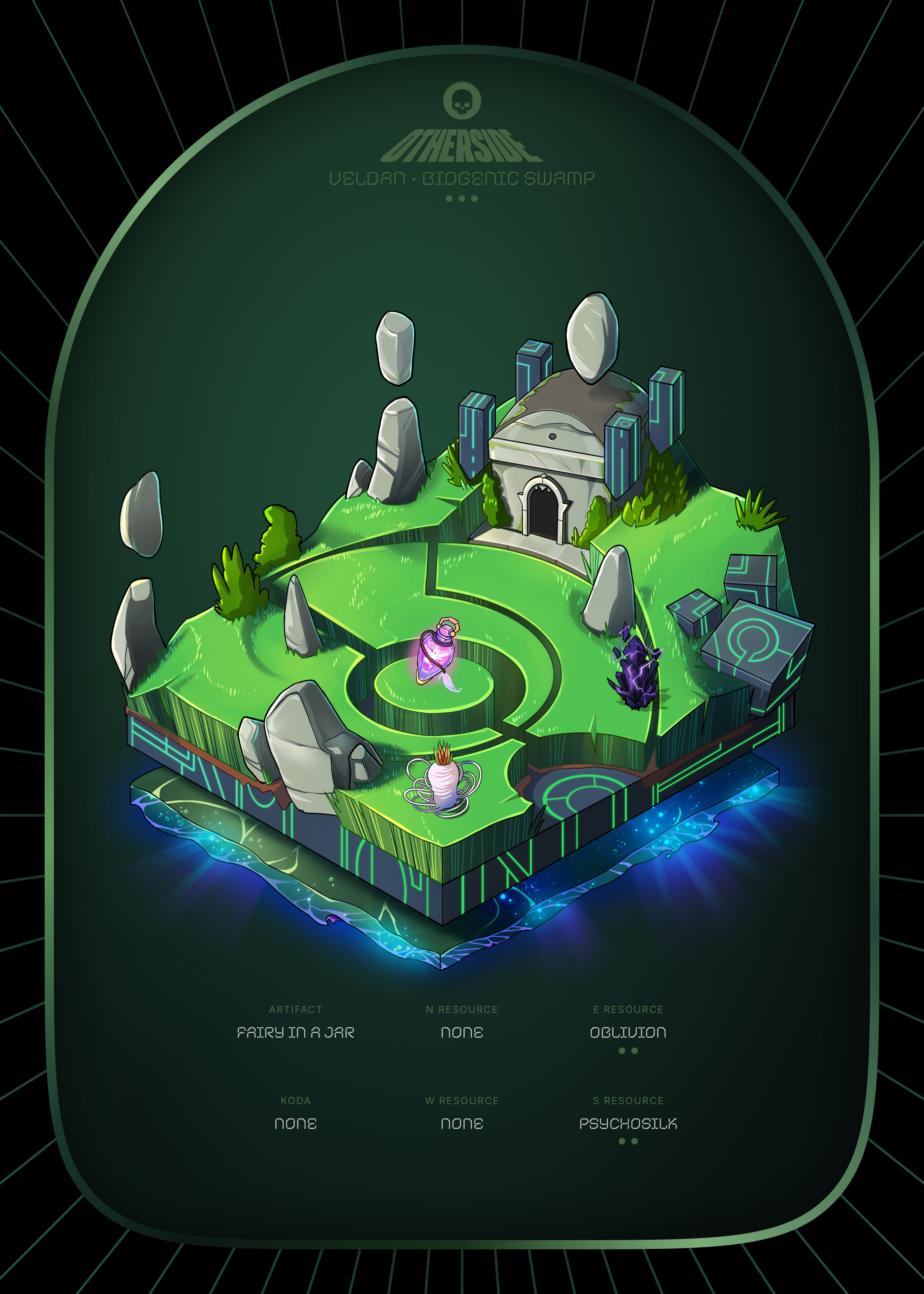Otherdeed #5498 — Veldan