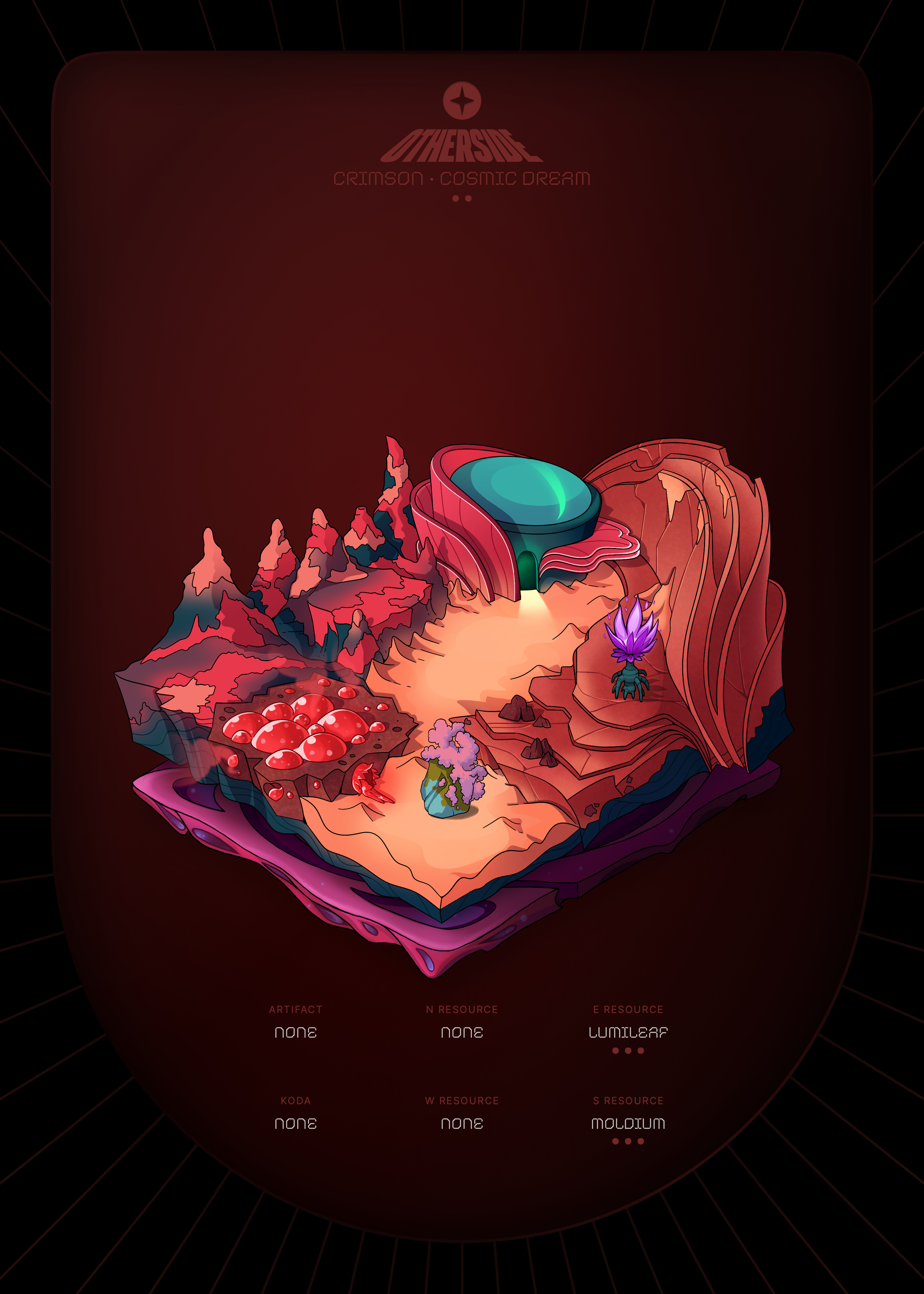 Otherdeed #90087 — Crimson