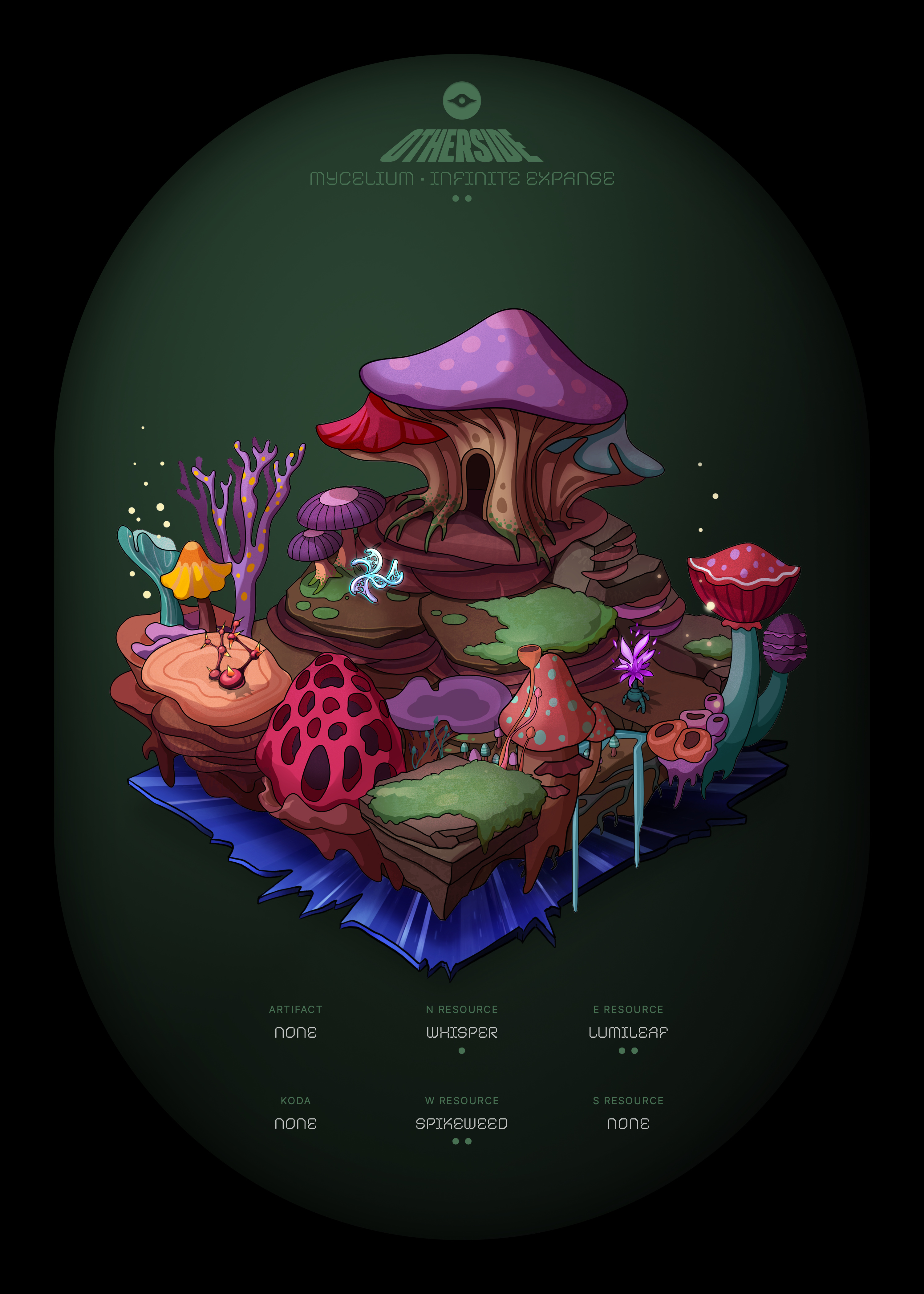 Otherdeed #42207 — Mycelium