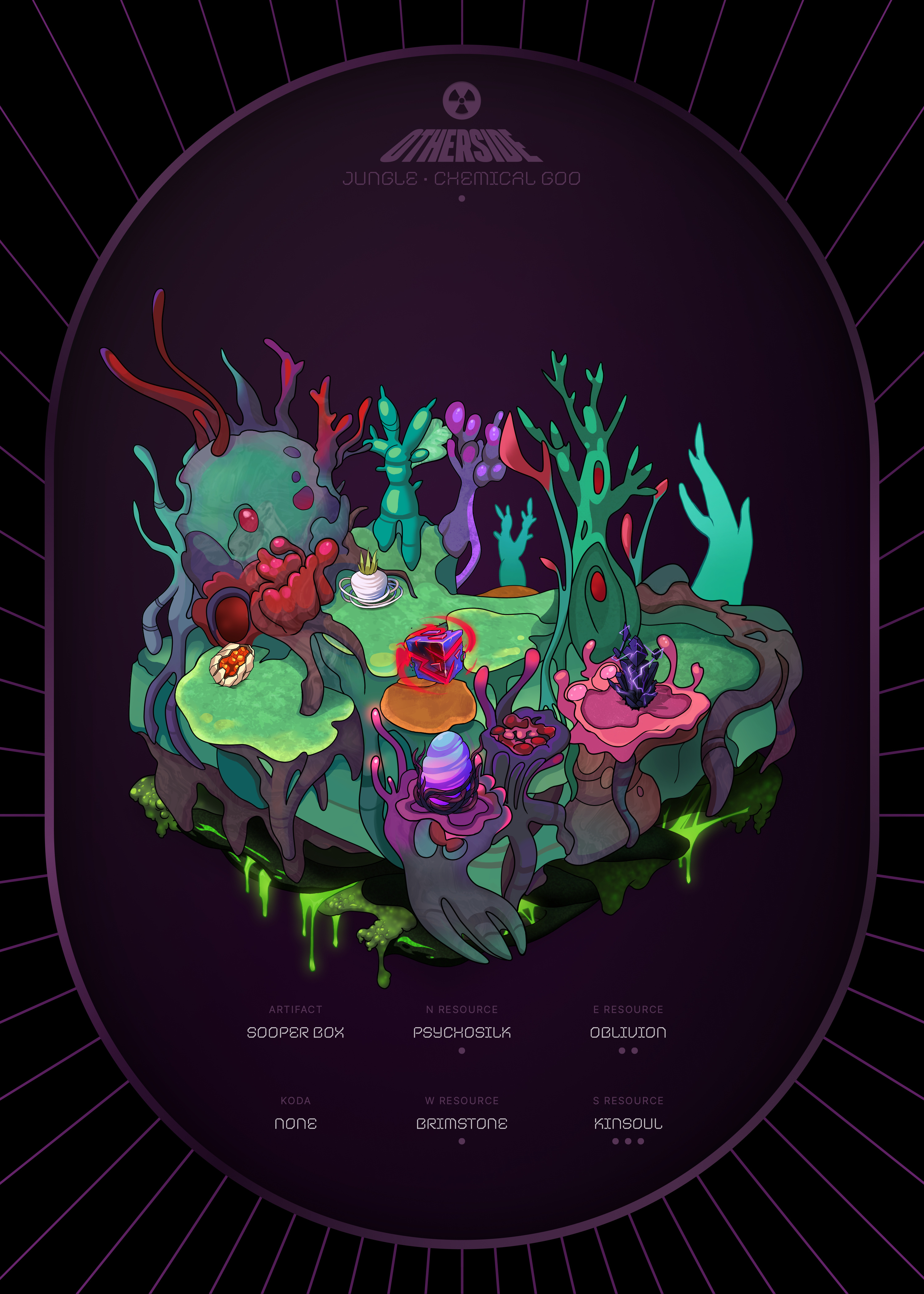 Otherdeed #14850 — Jungle