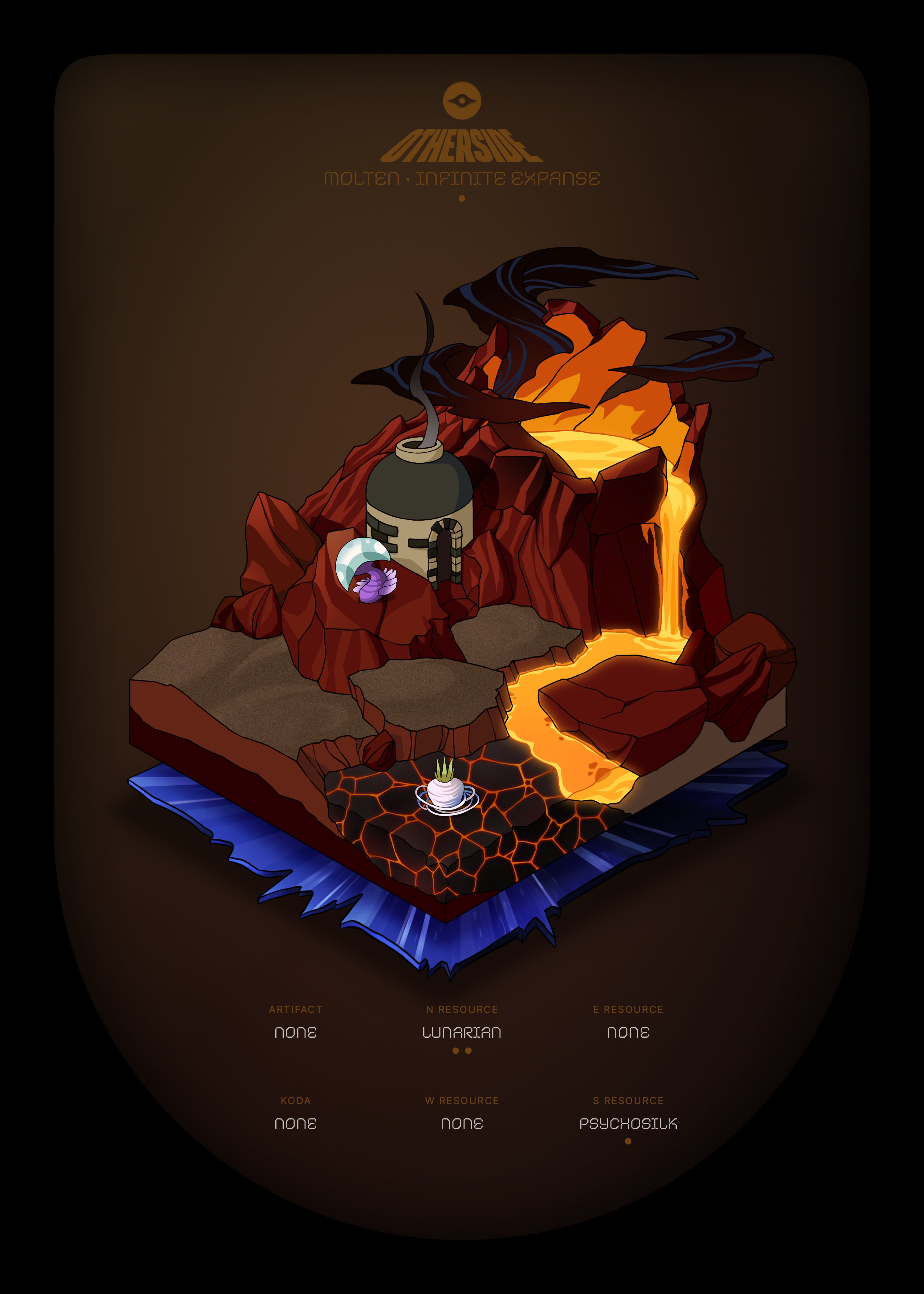 Otherdeed #57970 — Molten