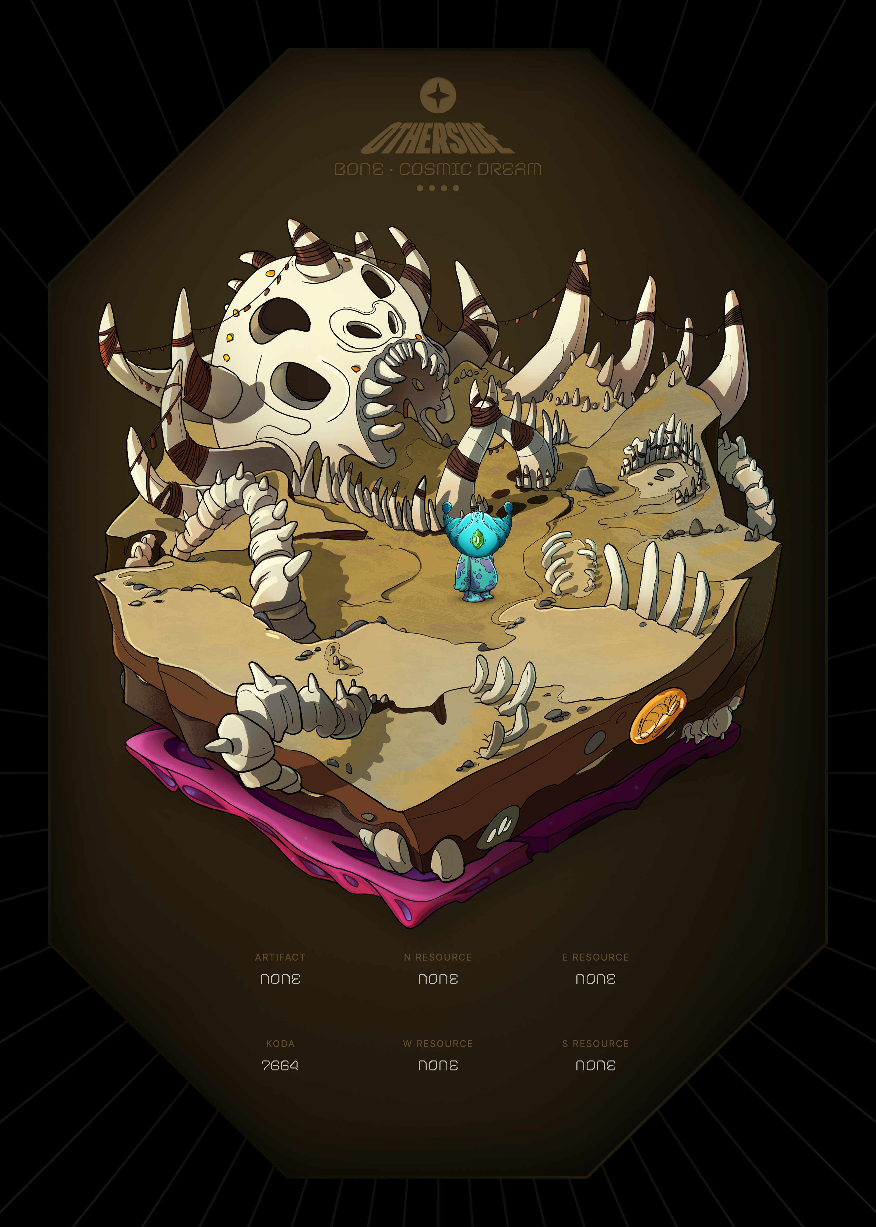 Otherdeed #30972 — Bone