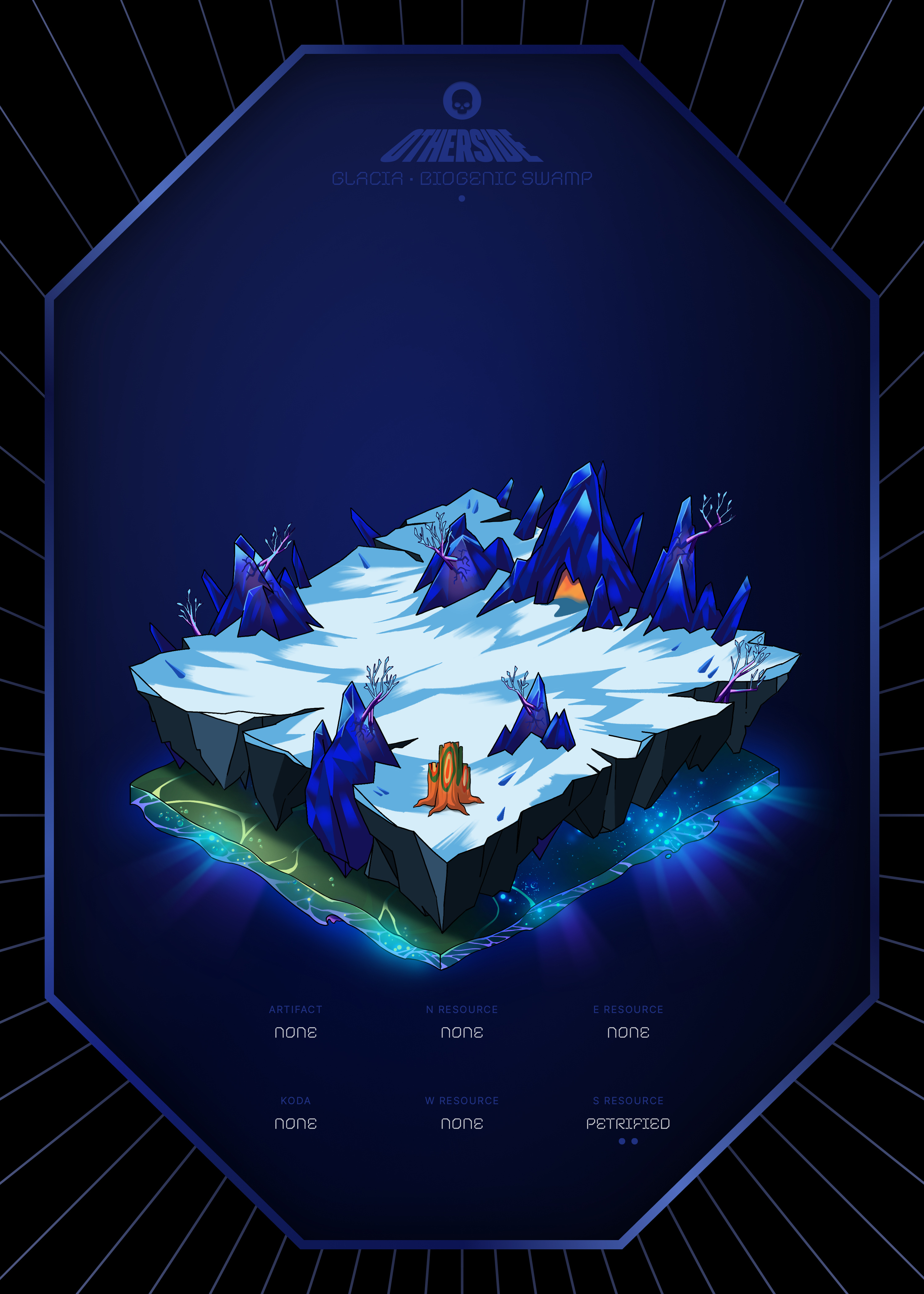 Otherdeed #3958 — Glacia