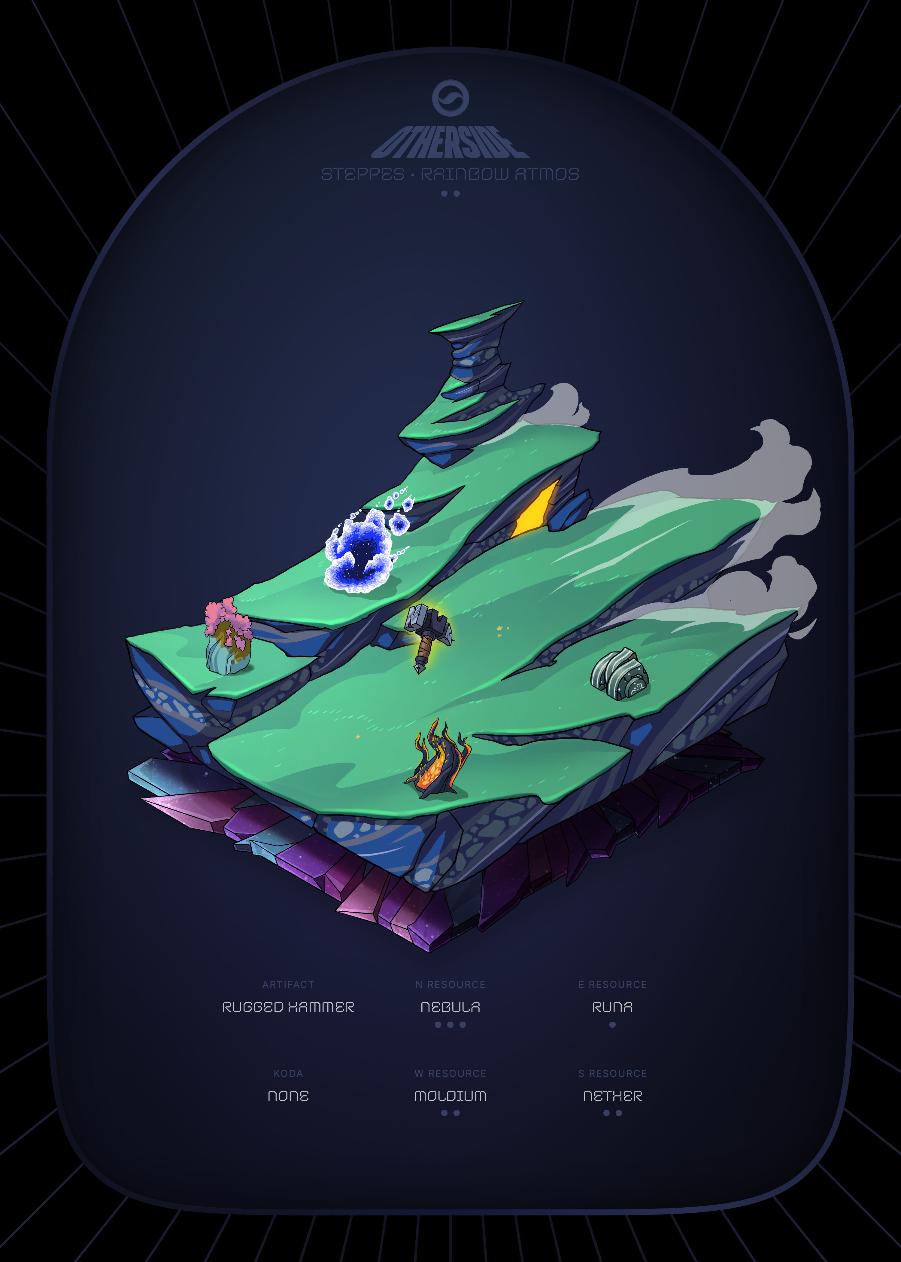 Otherdeed #84538 — Steppes
