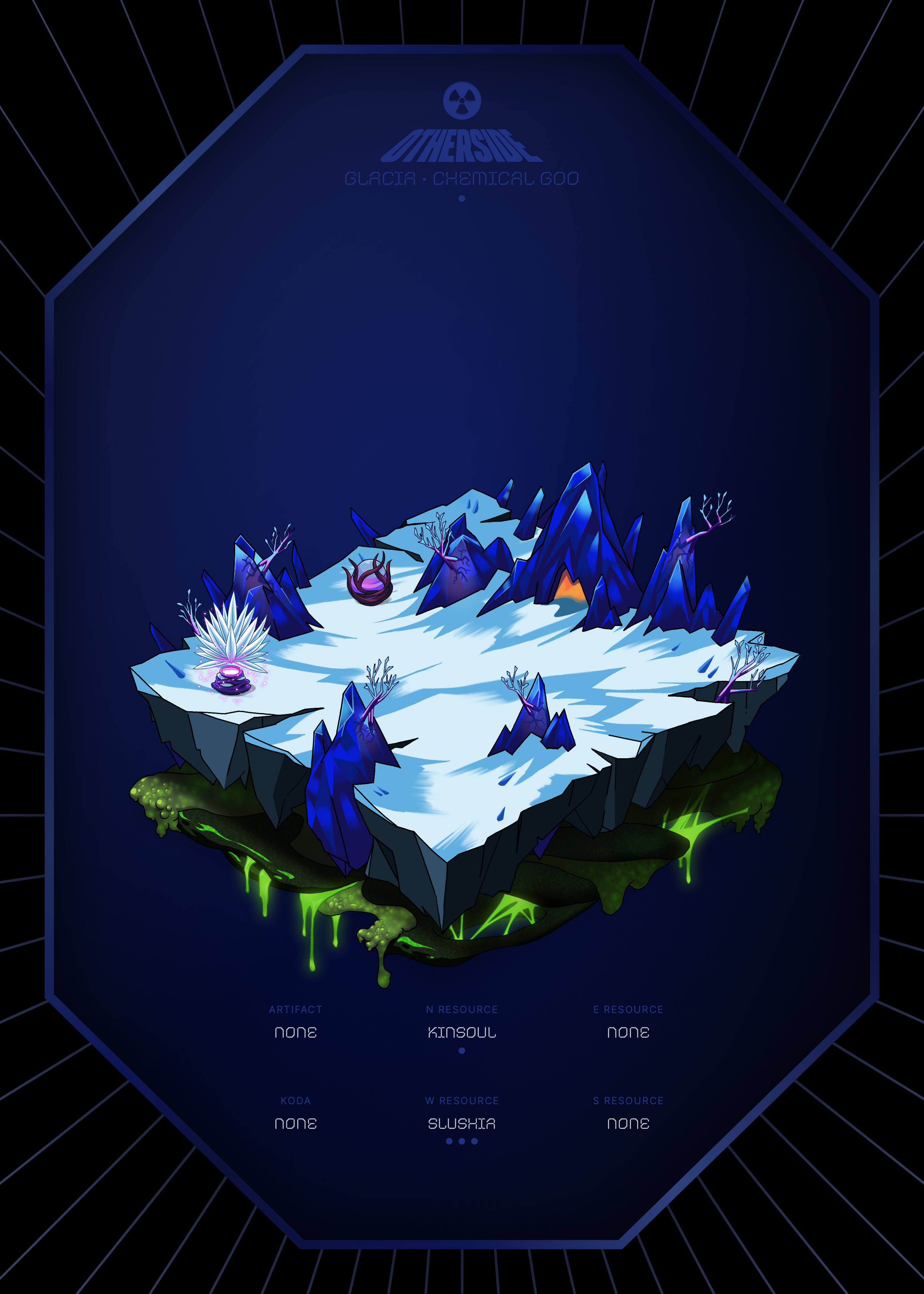 Otherdeed #16586 — Glacia