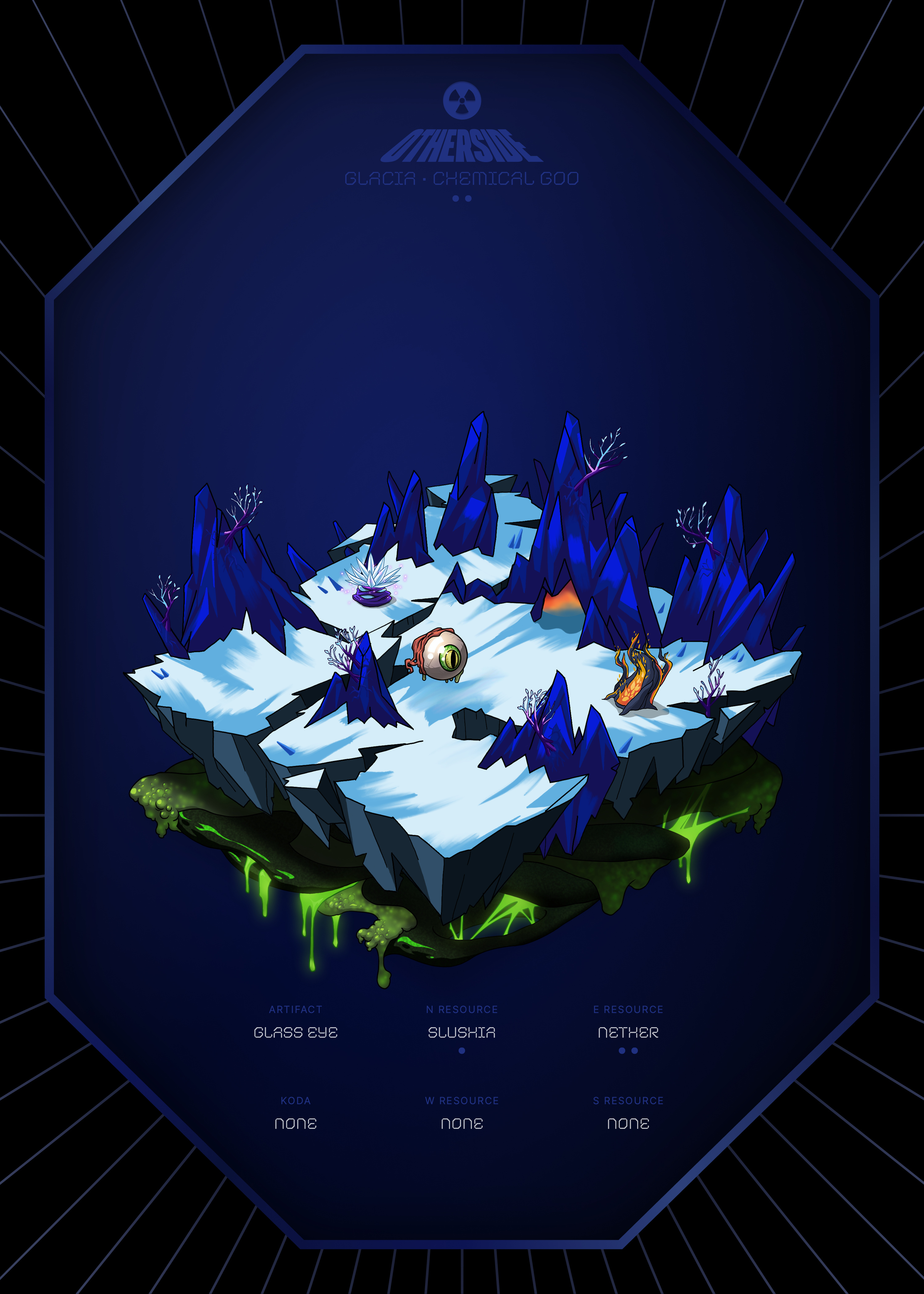Otherdeed #10488 — Glacia