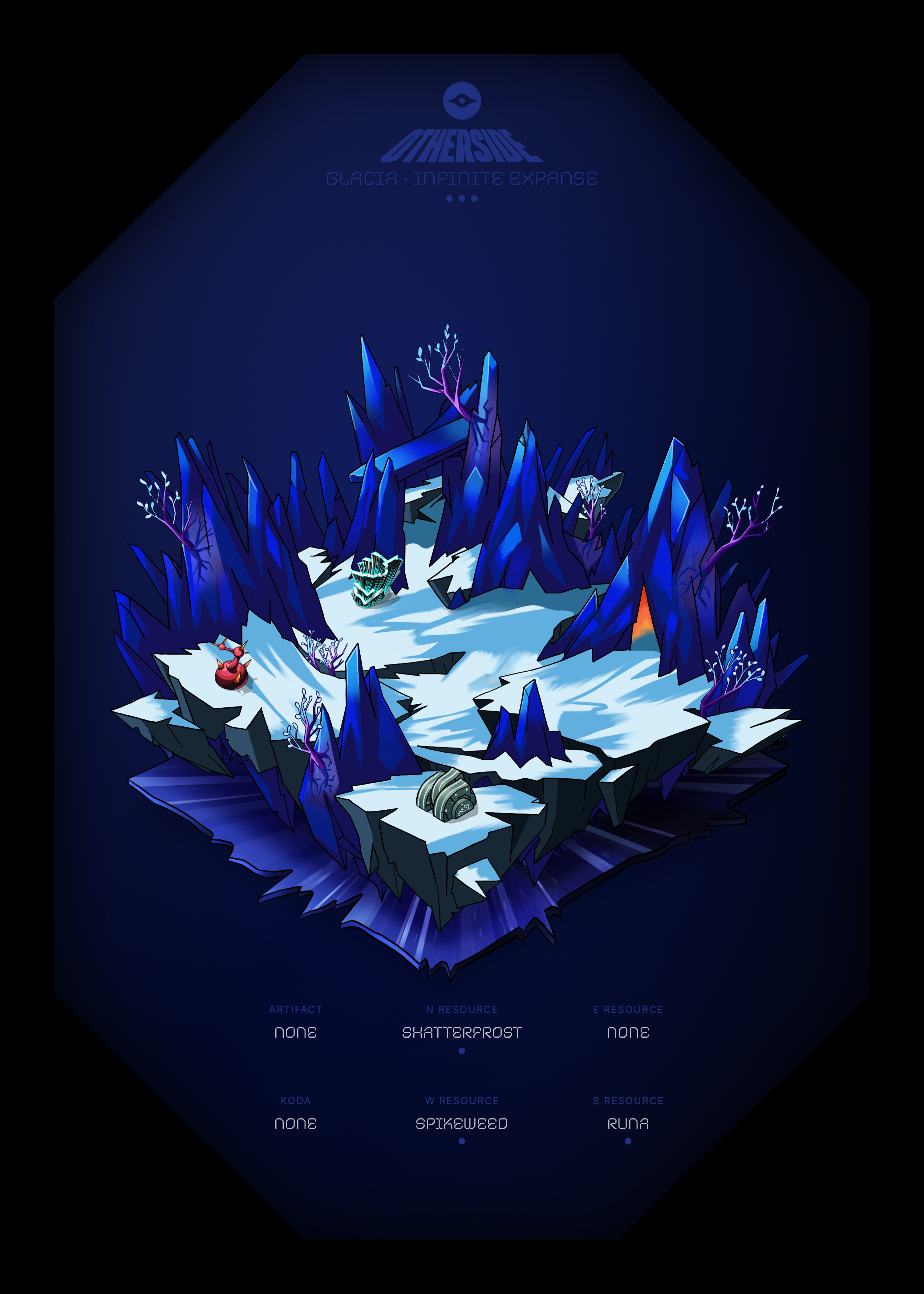 Otherdeed #64483 — Glacia
