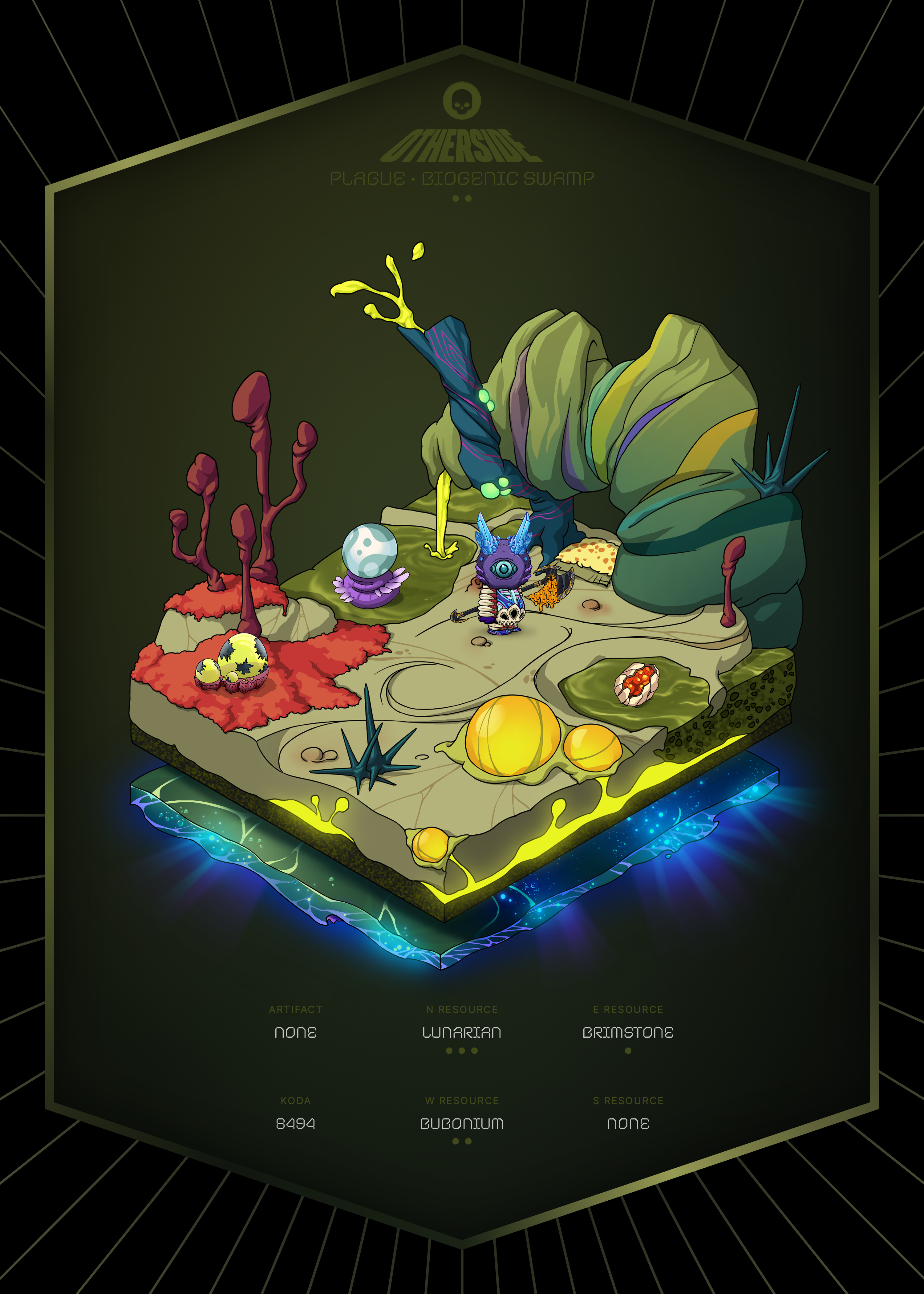 Otherdeed #82 — Plague