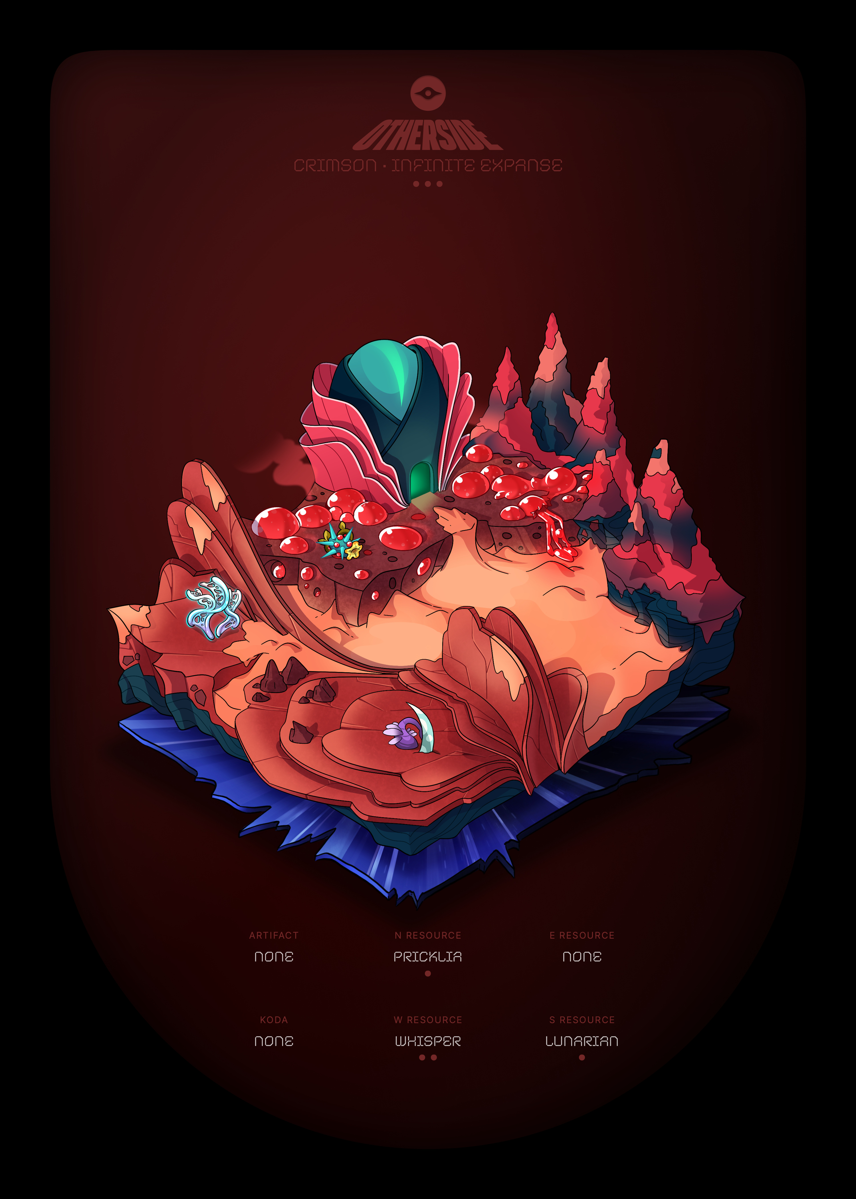 Otherdeed #52771 — Crimson