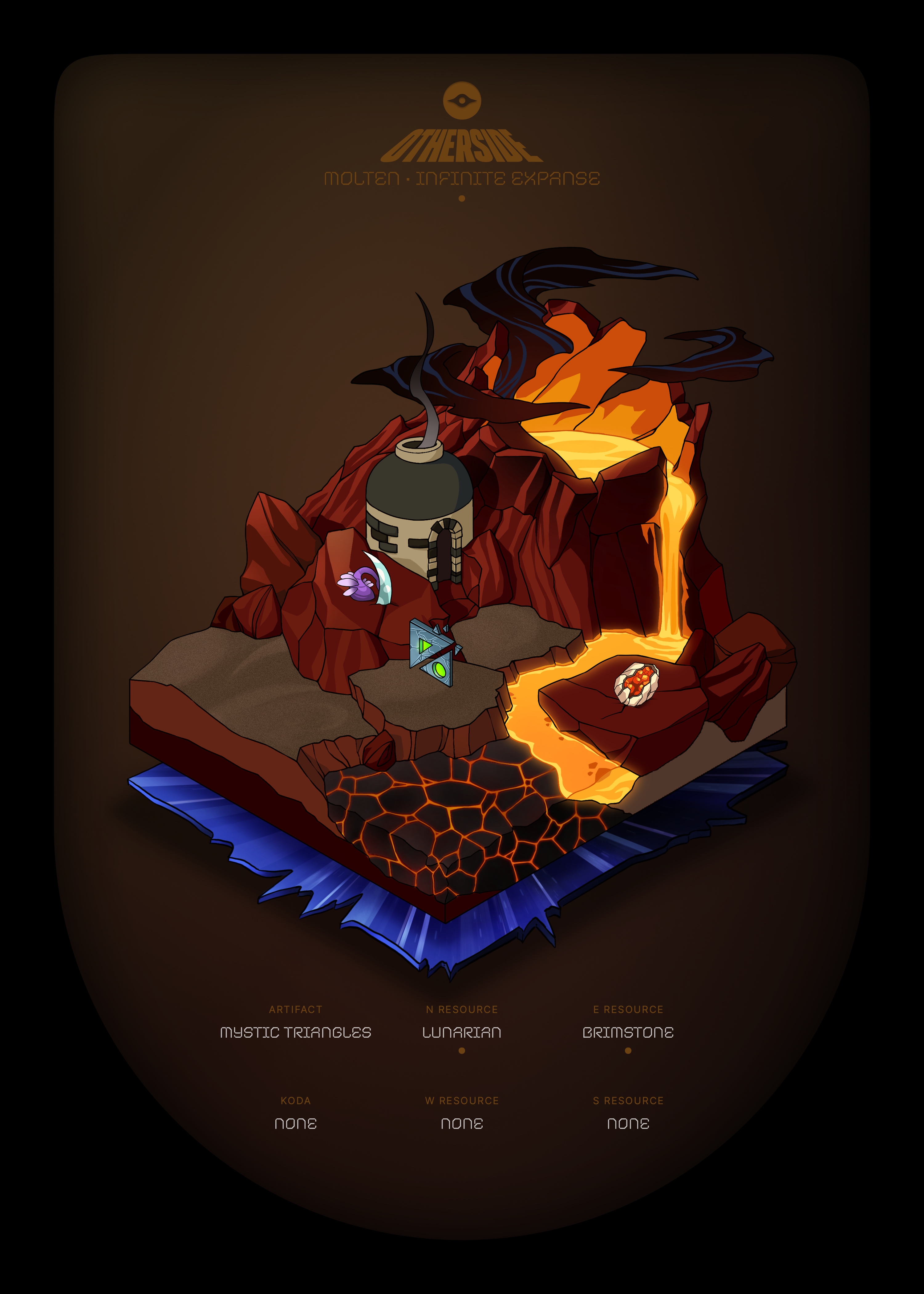 Otherdeed #60174 — Molten
