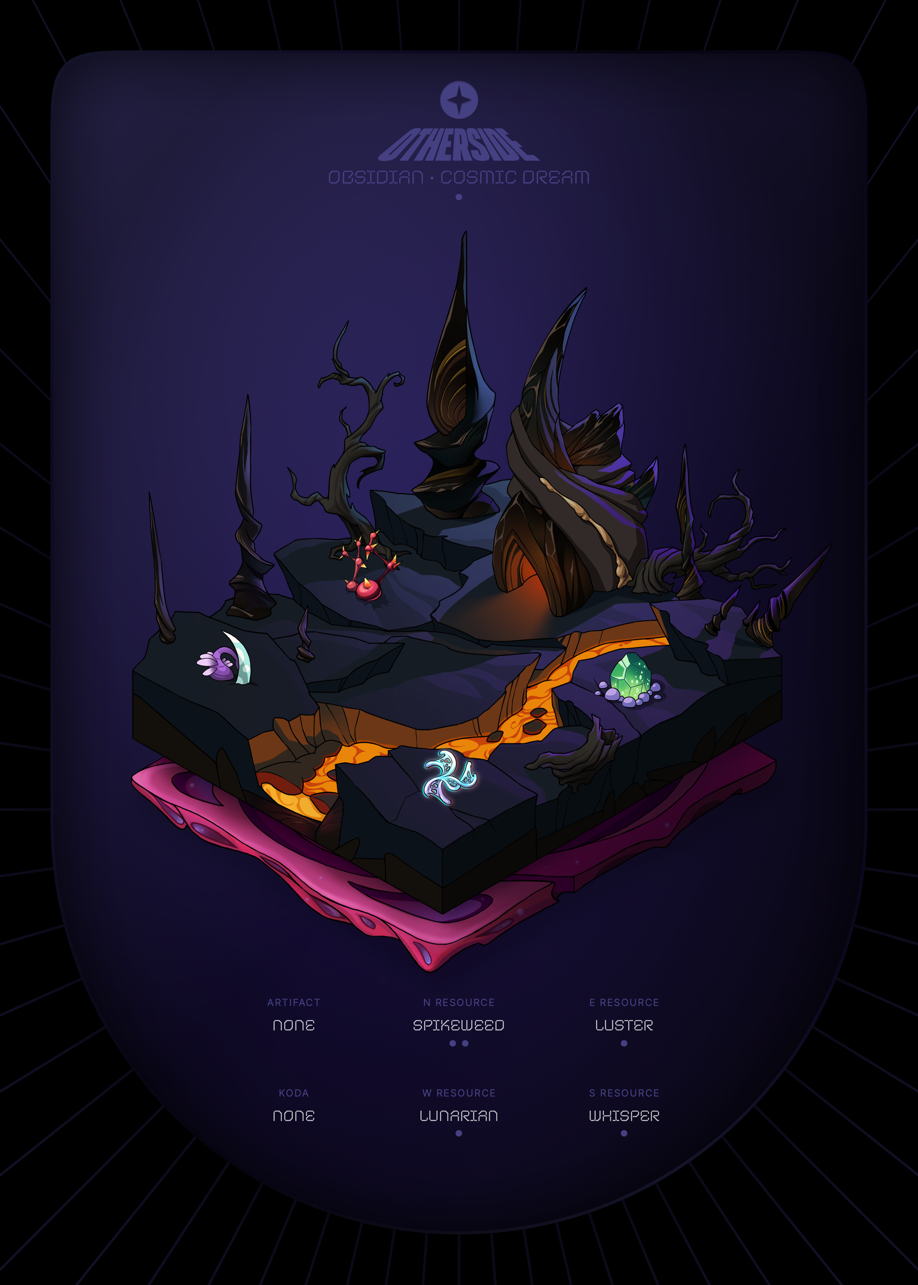 Otherdeed #34563 — Obsidian