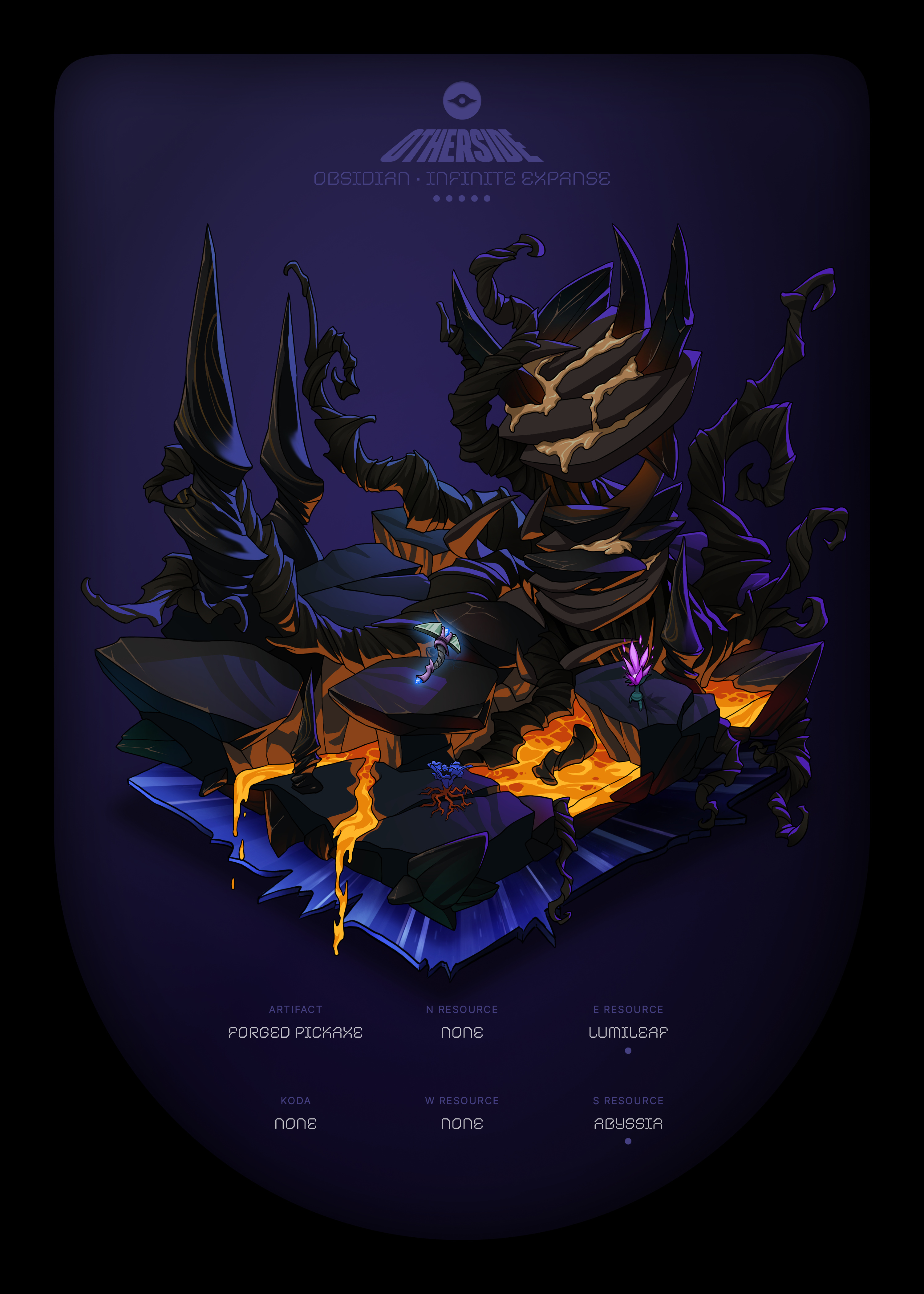 Otherdeed #44394 — Obsidian