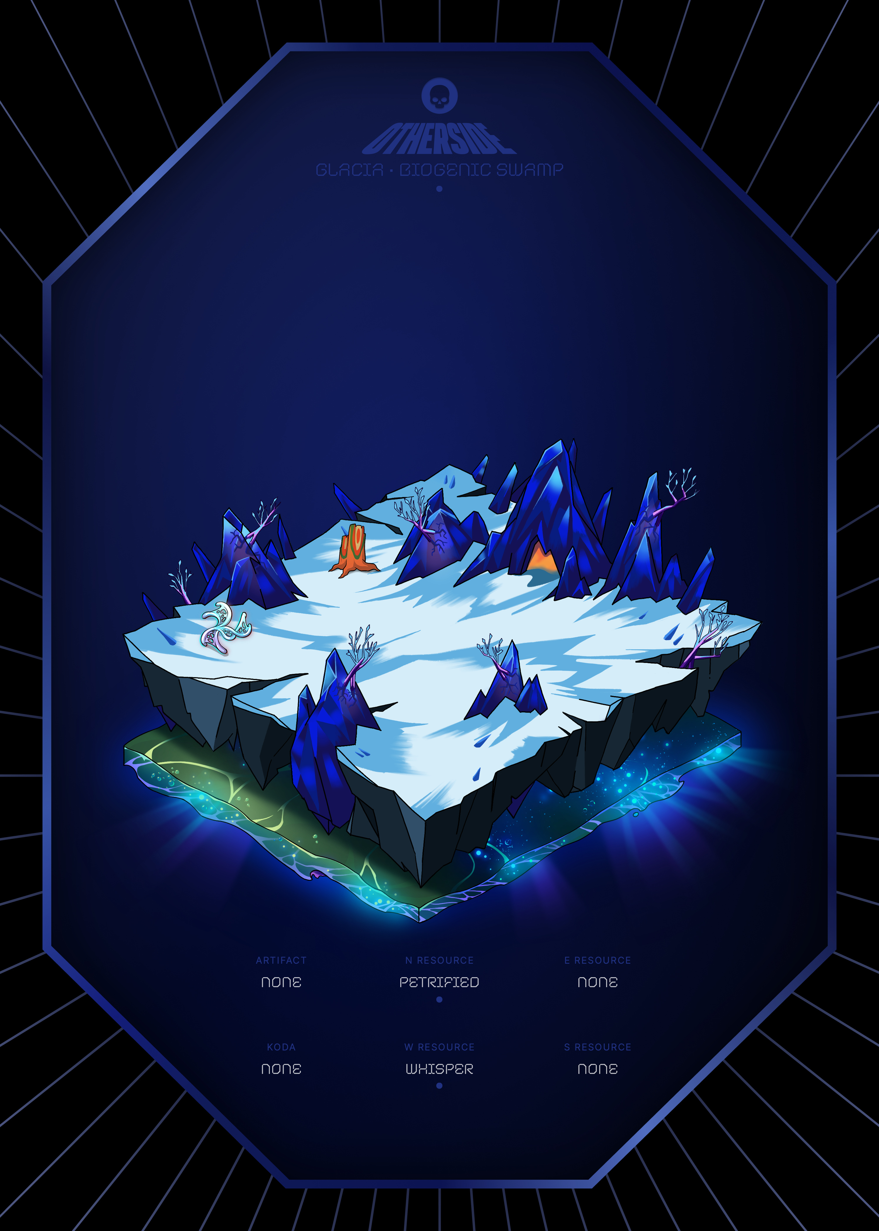 Otherdeed #4767 — Glacia