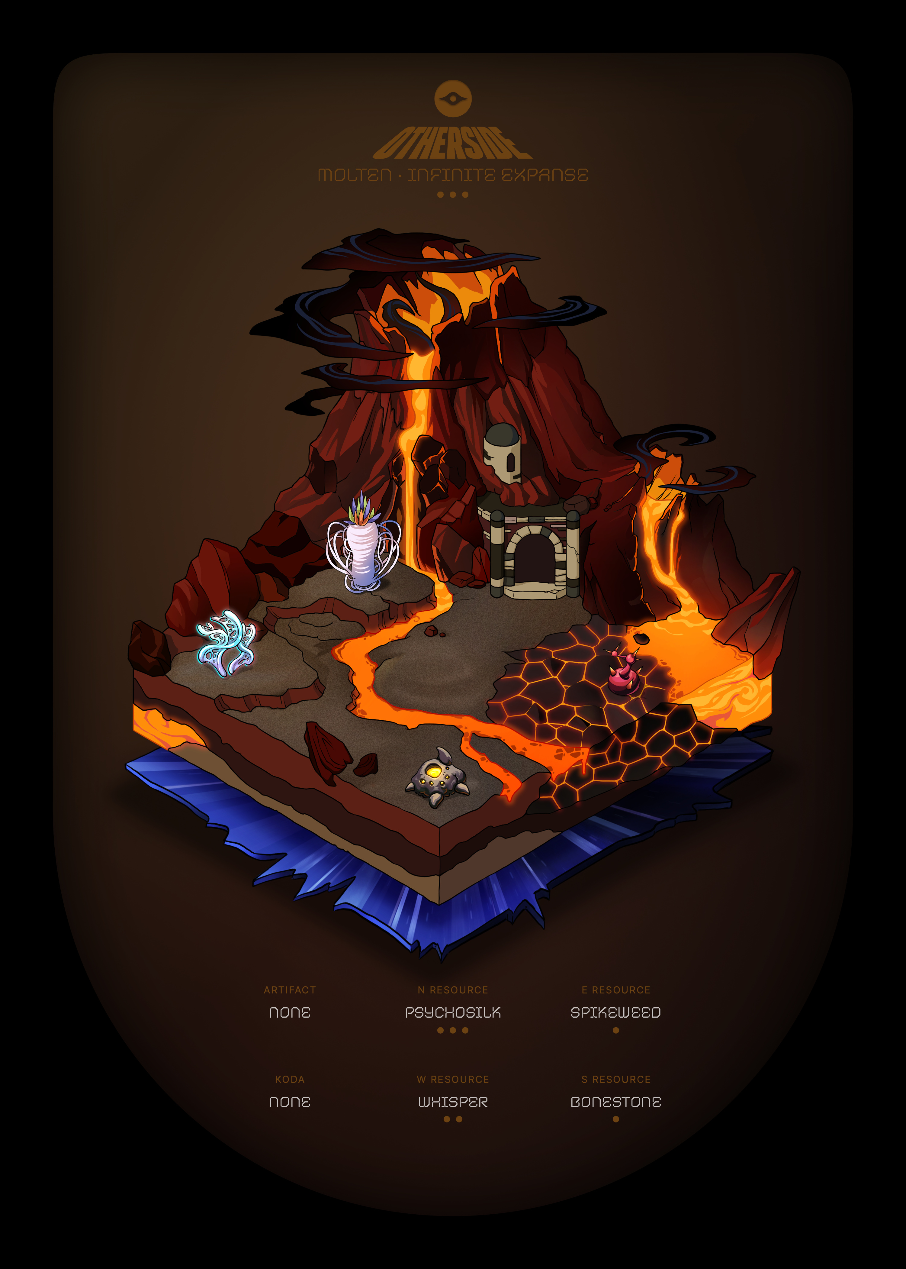 Otherdeed #61700 — Molten