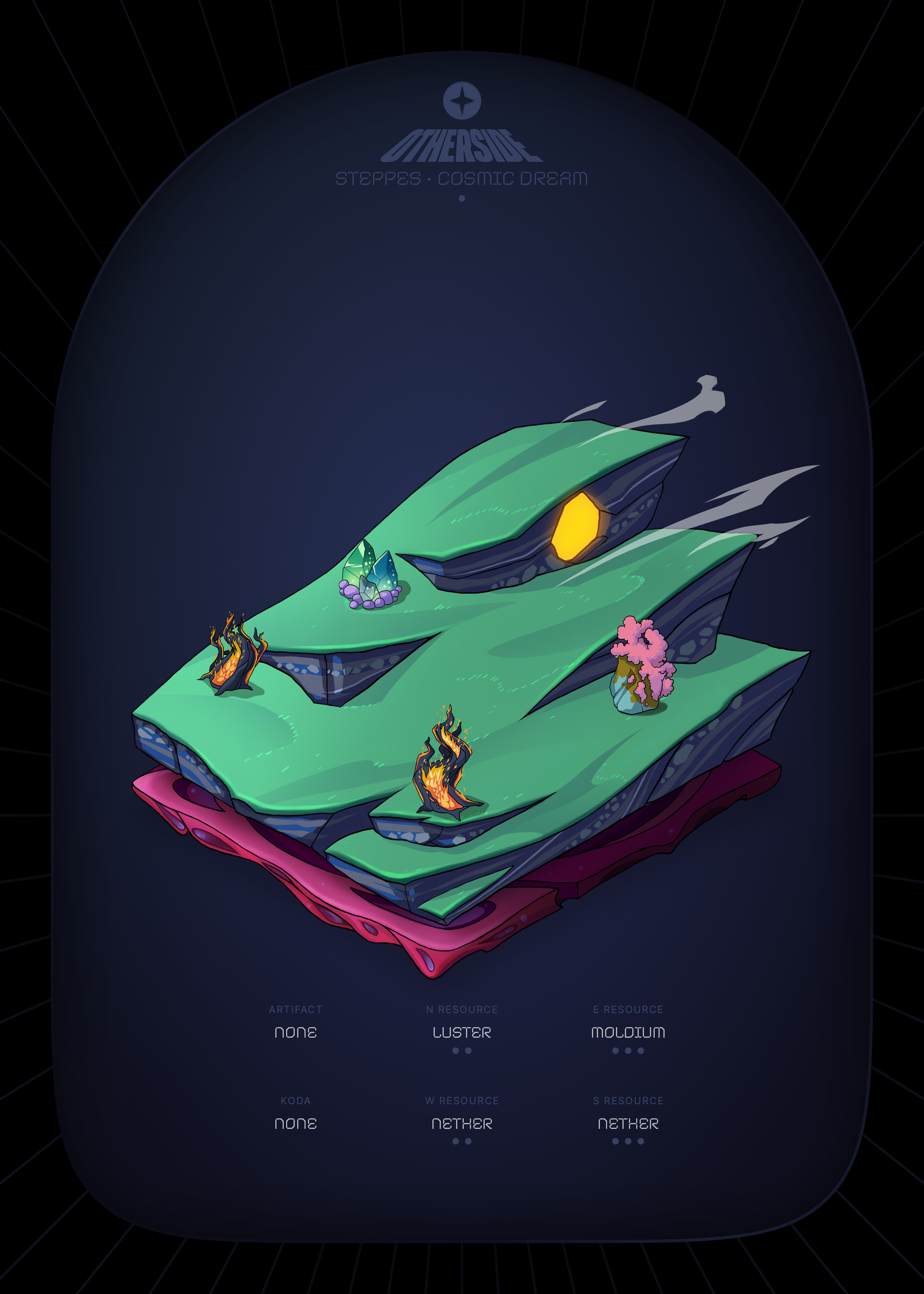 Otherdeed #30837 — Steppes