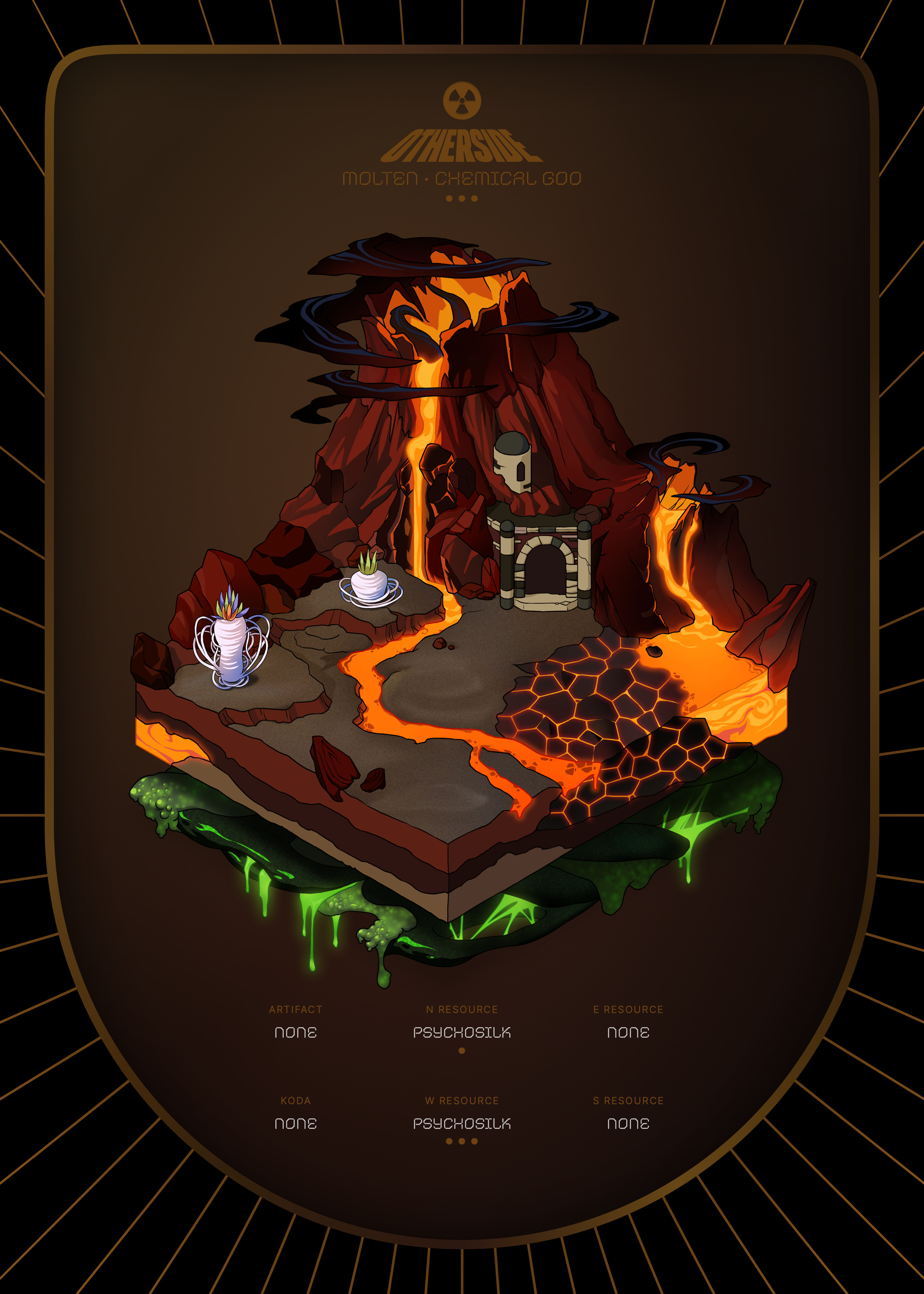 Otherdeed #16301 — Molten