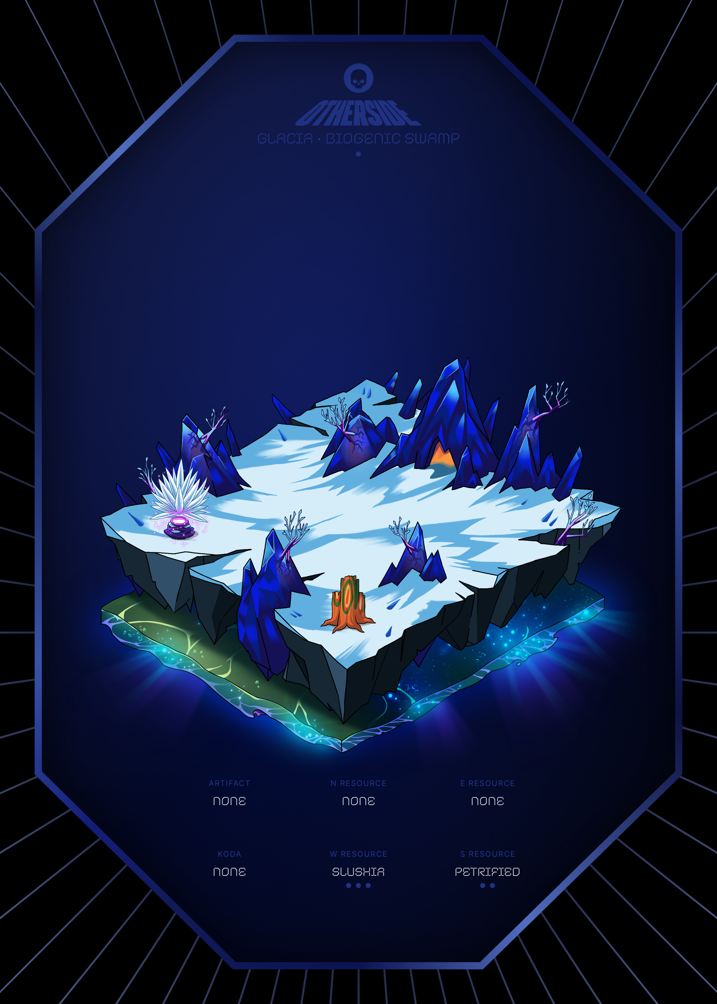 Otherdeed #2672 — Glacia