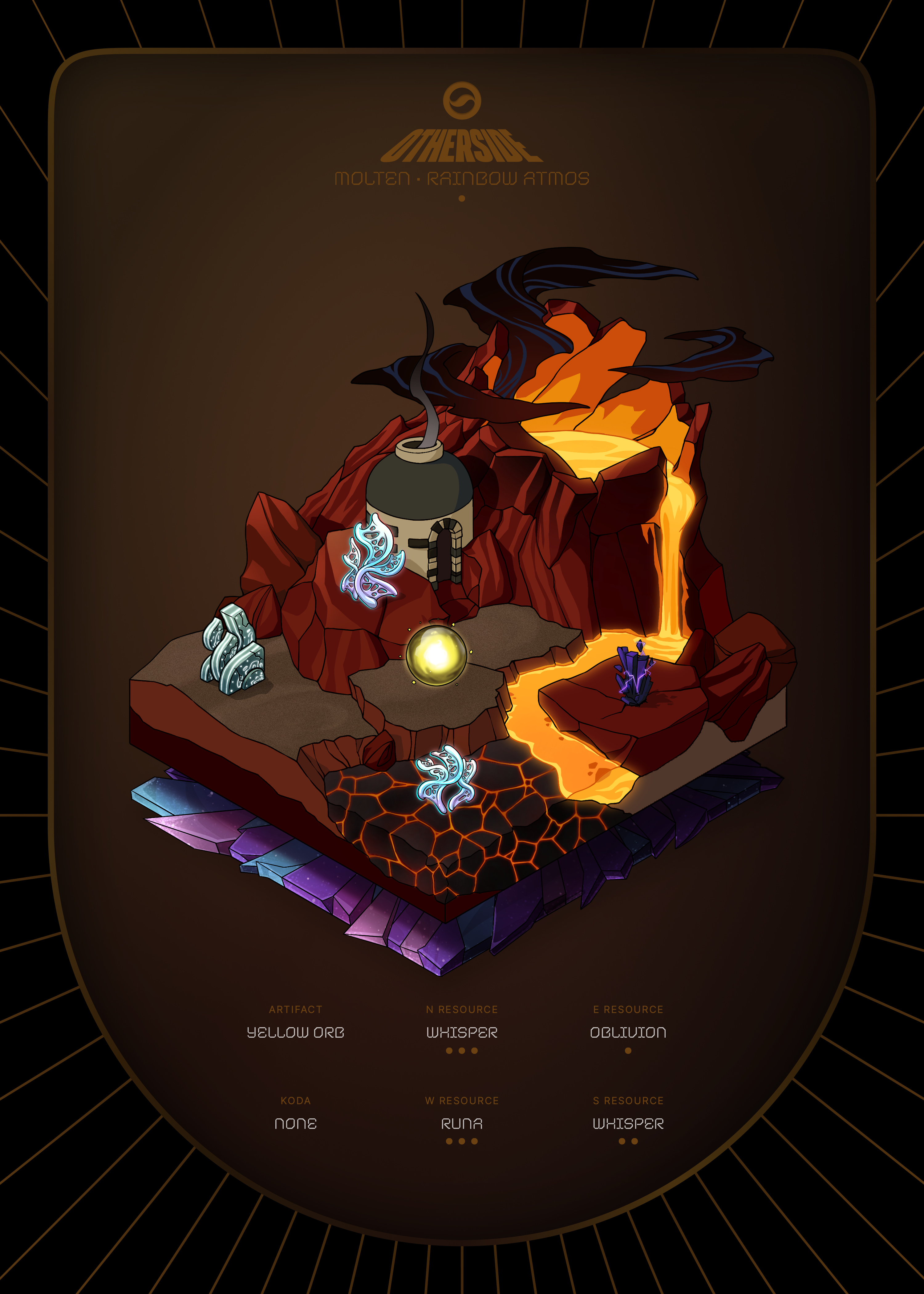 Otherdeed #75667 — Molten
