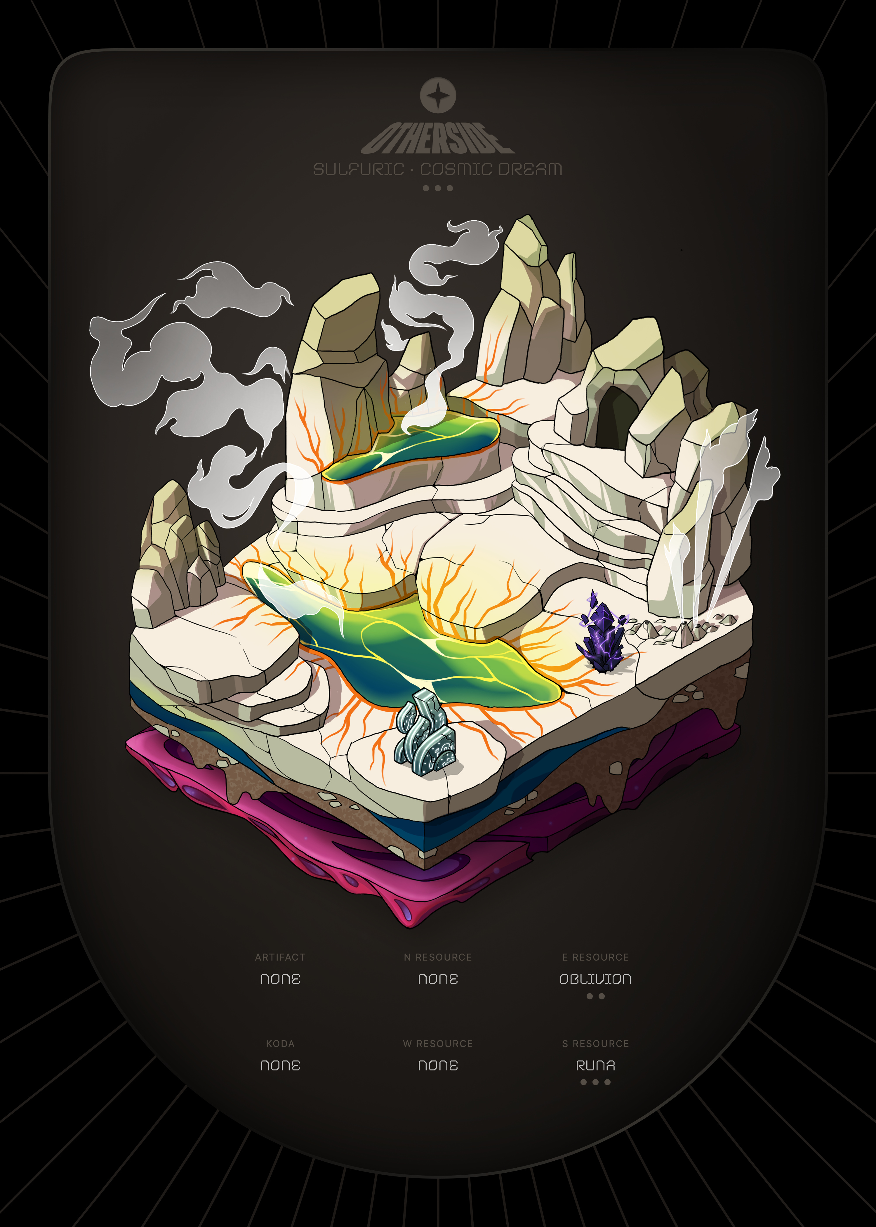 Otherdeed #96505 — Sulfuric