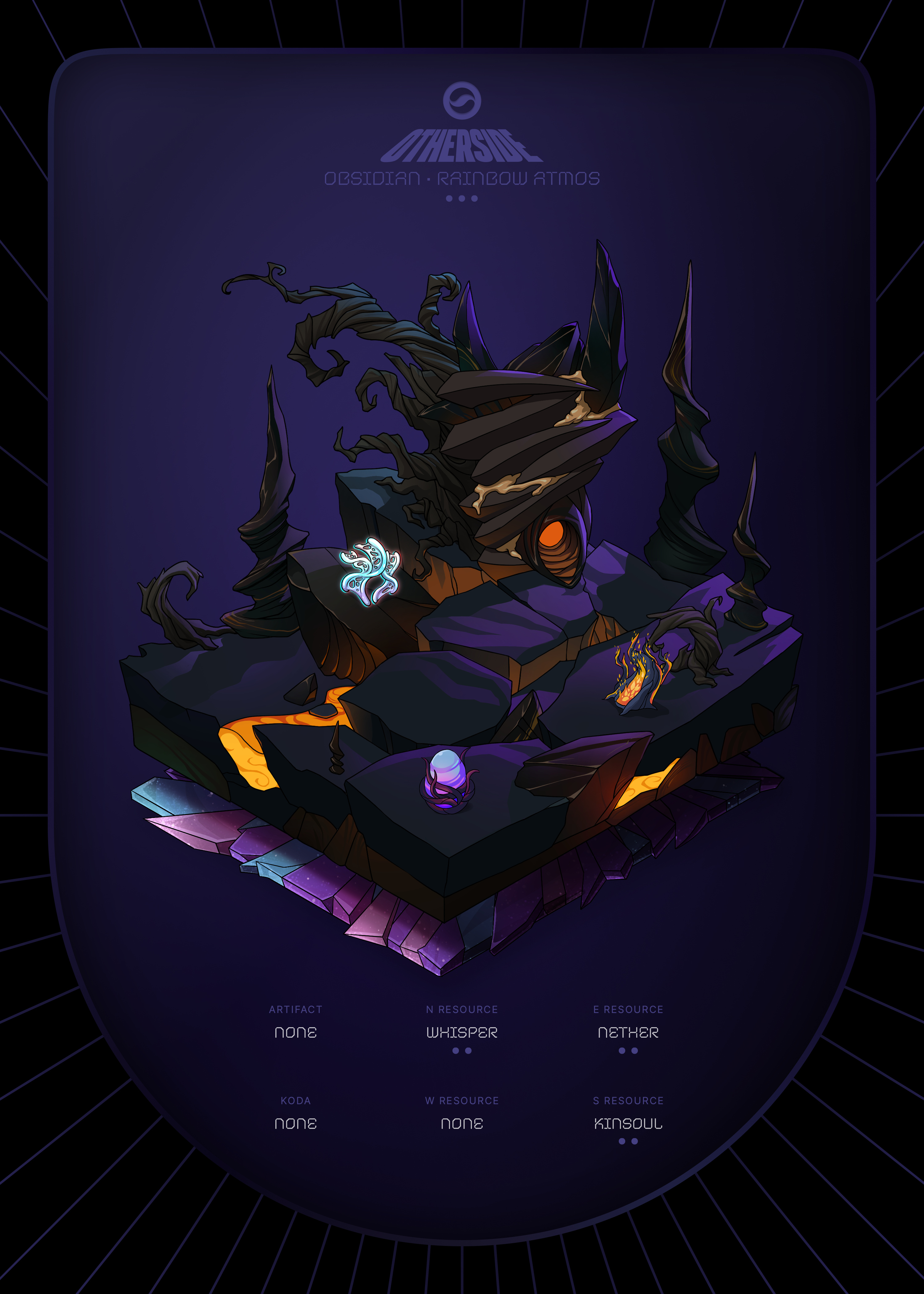 Otherdeed #72968 — Obsidian