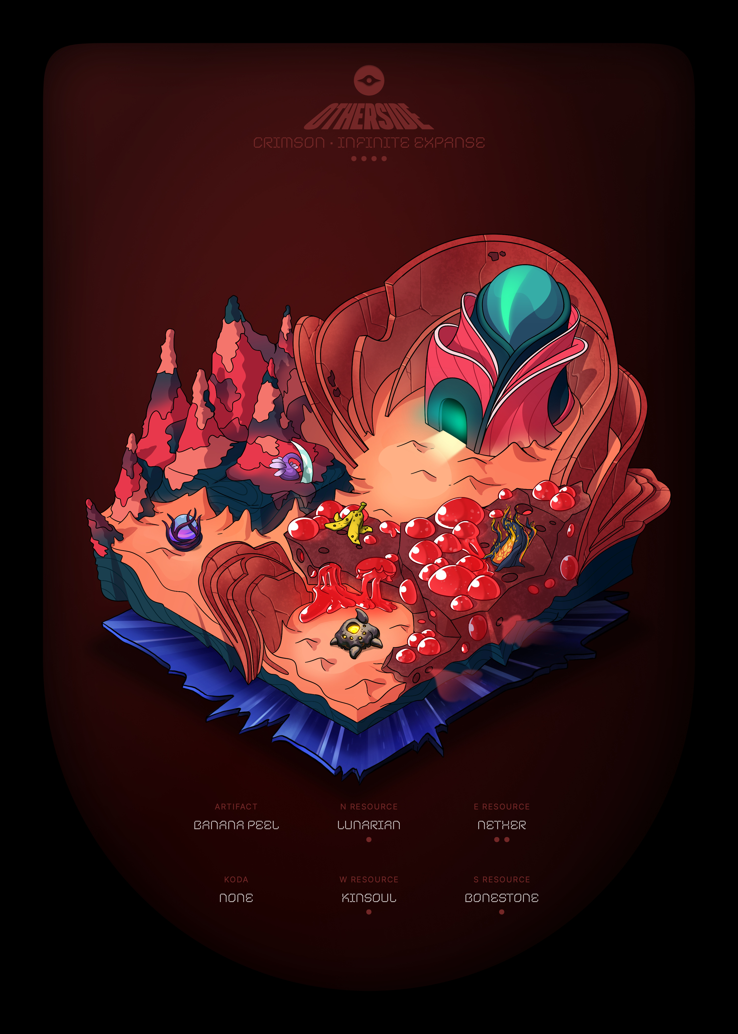Otherdeed #59148 — Crimson