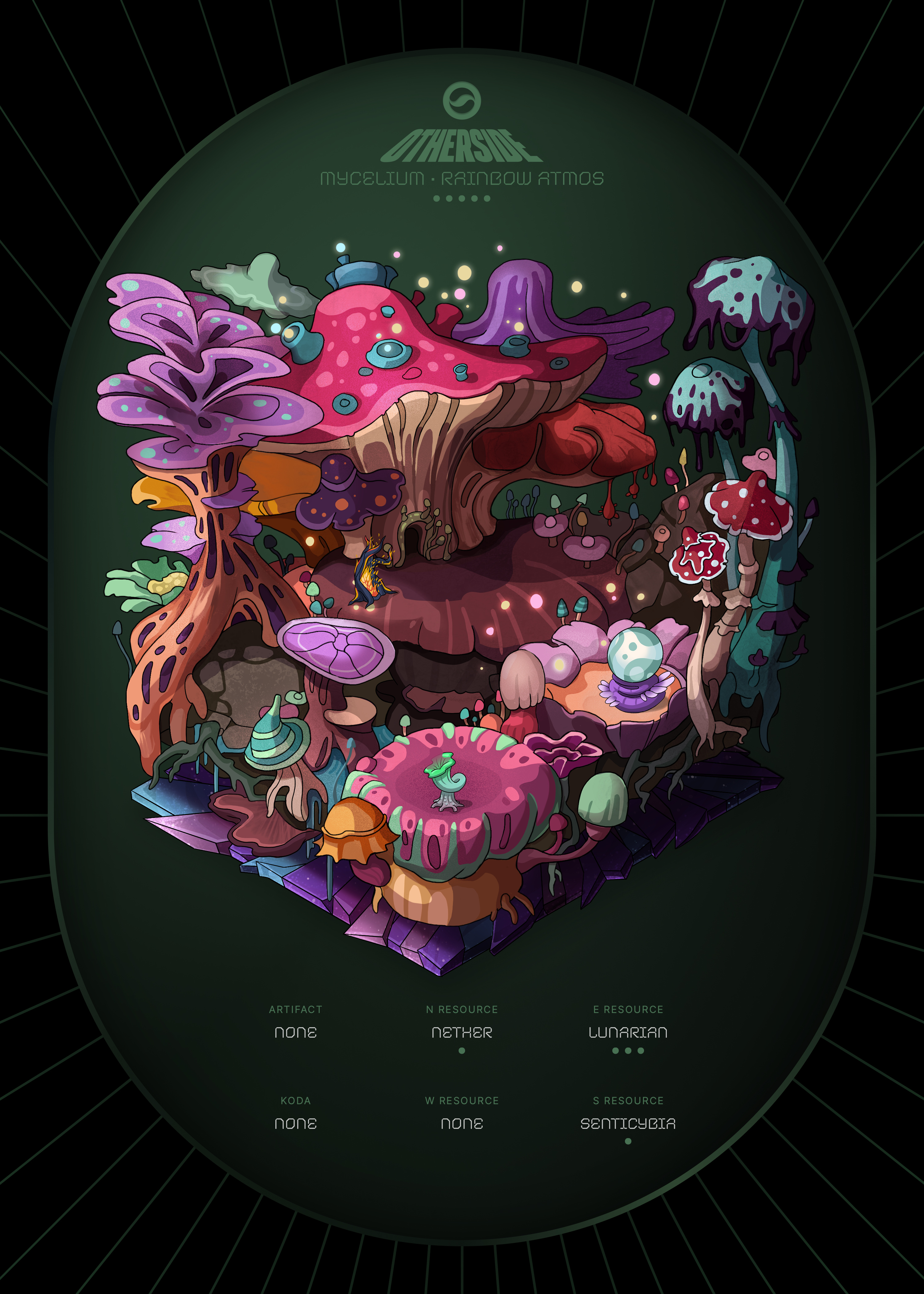 Otherdeed #84767 — Mycelium
