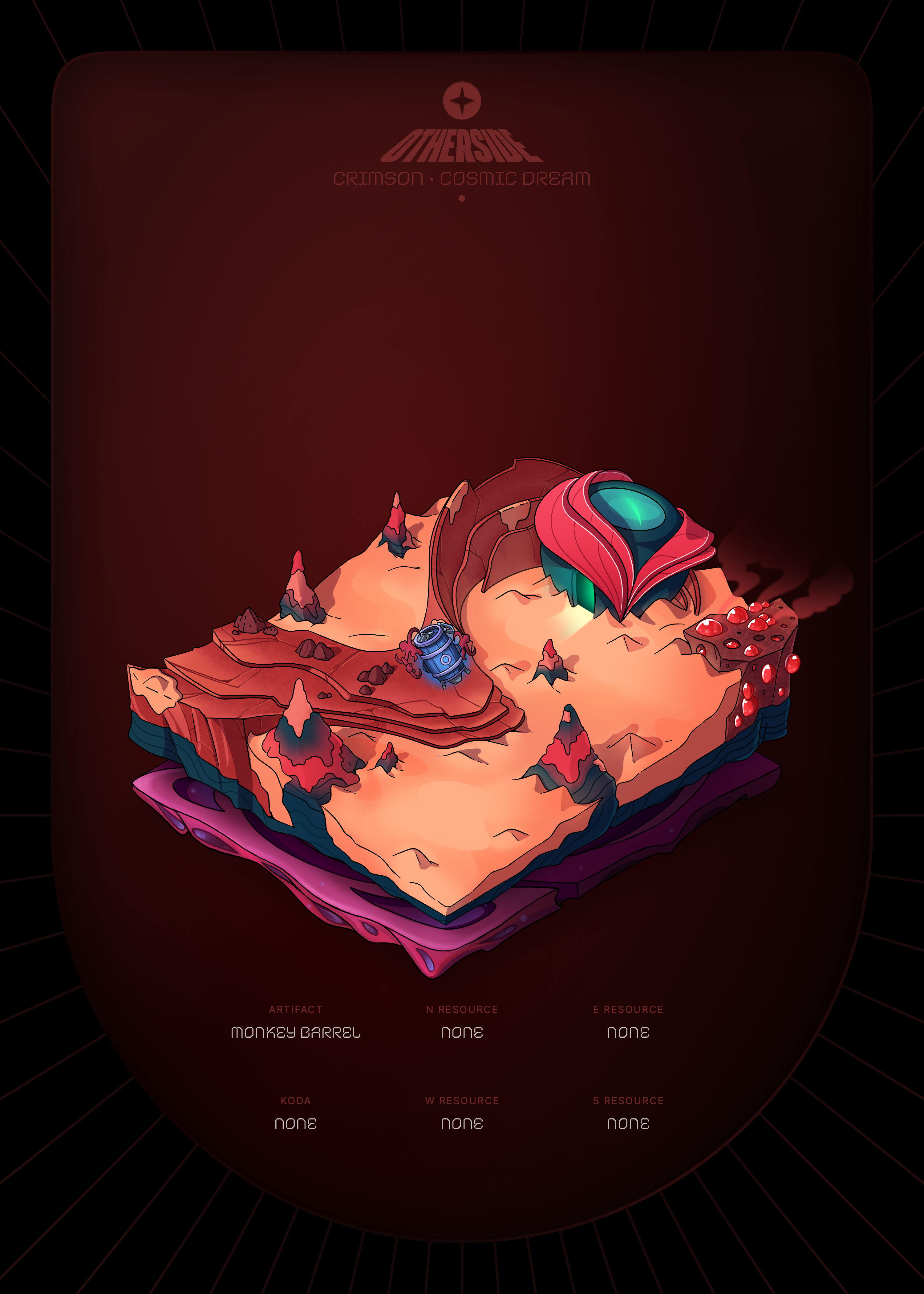 Otherdeed #95896 — Crimson