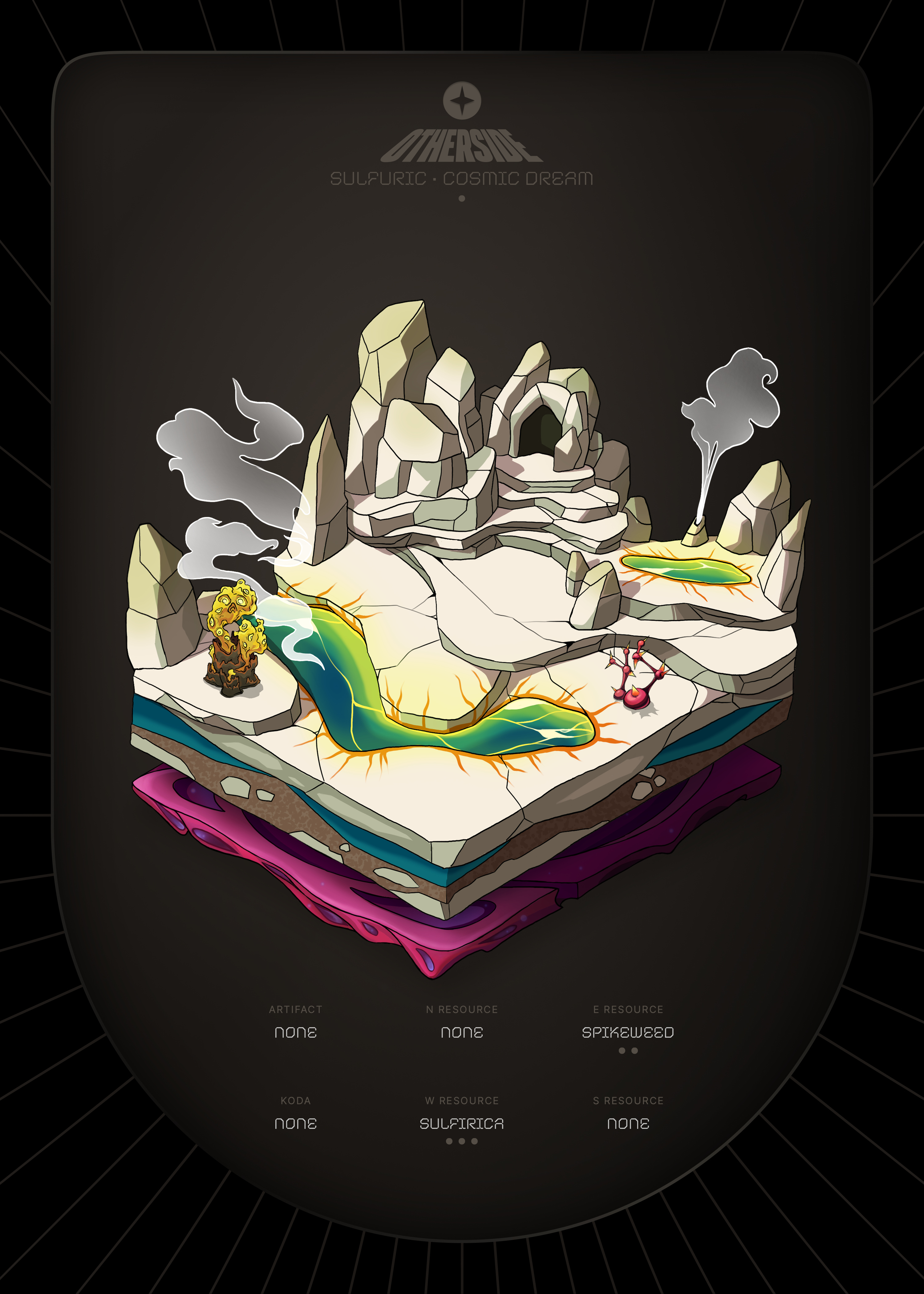 Otherdeed #91472 — Sulfuric