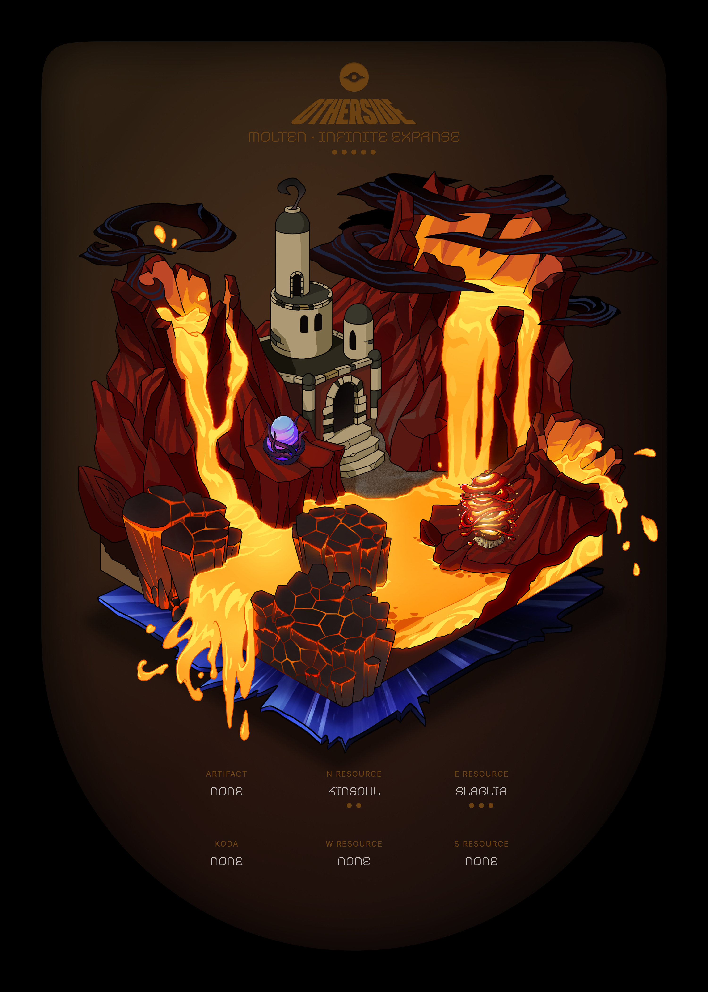 Otherdeed #49355 — Molten