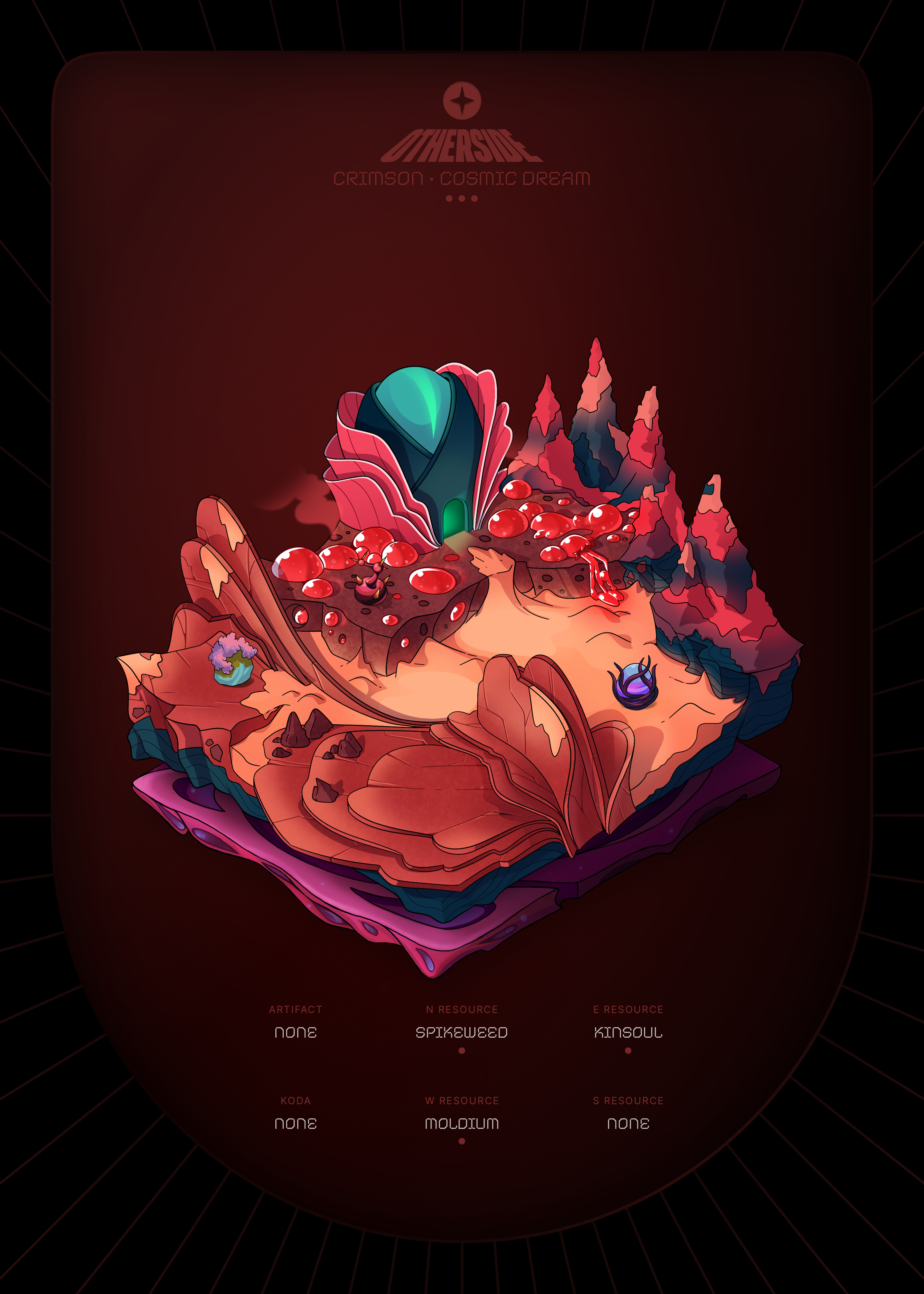 Otherdeed #32536 — Crimson